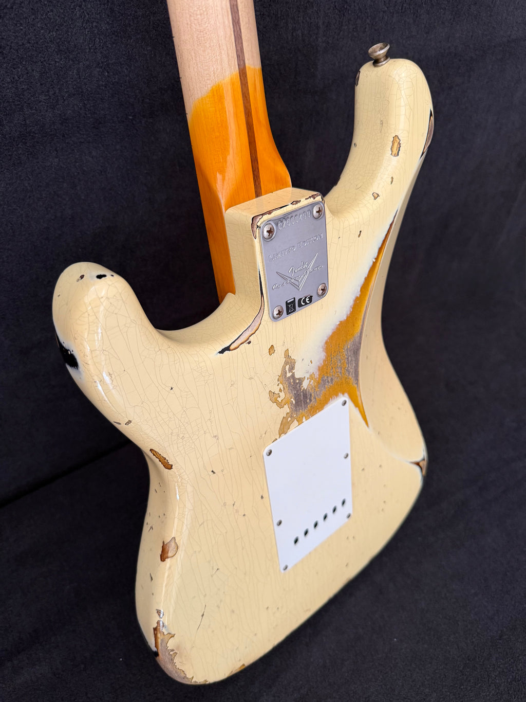 2021 Fender '56 Stratocaster Heavy Relic Ltd. Aged vintage white over Sunburst