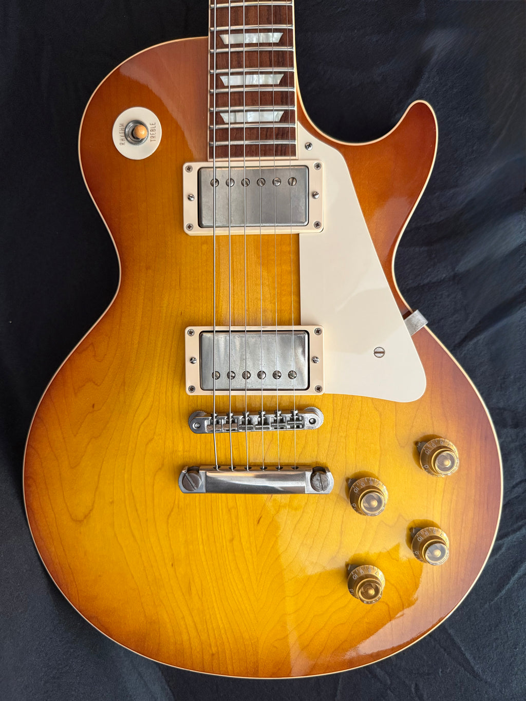 SOLD! 2012 Gibson 1958 Reissue Ice Tea Burst Plain Top