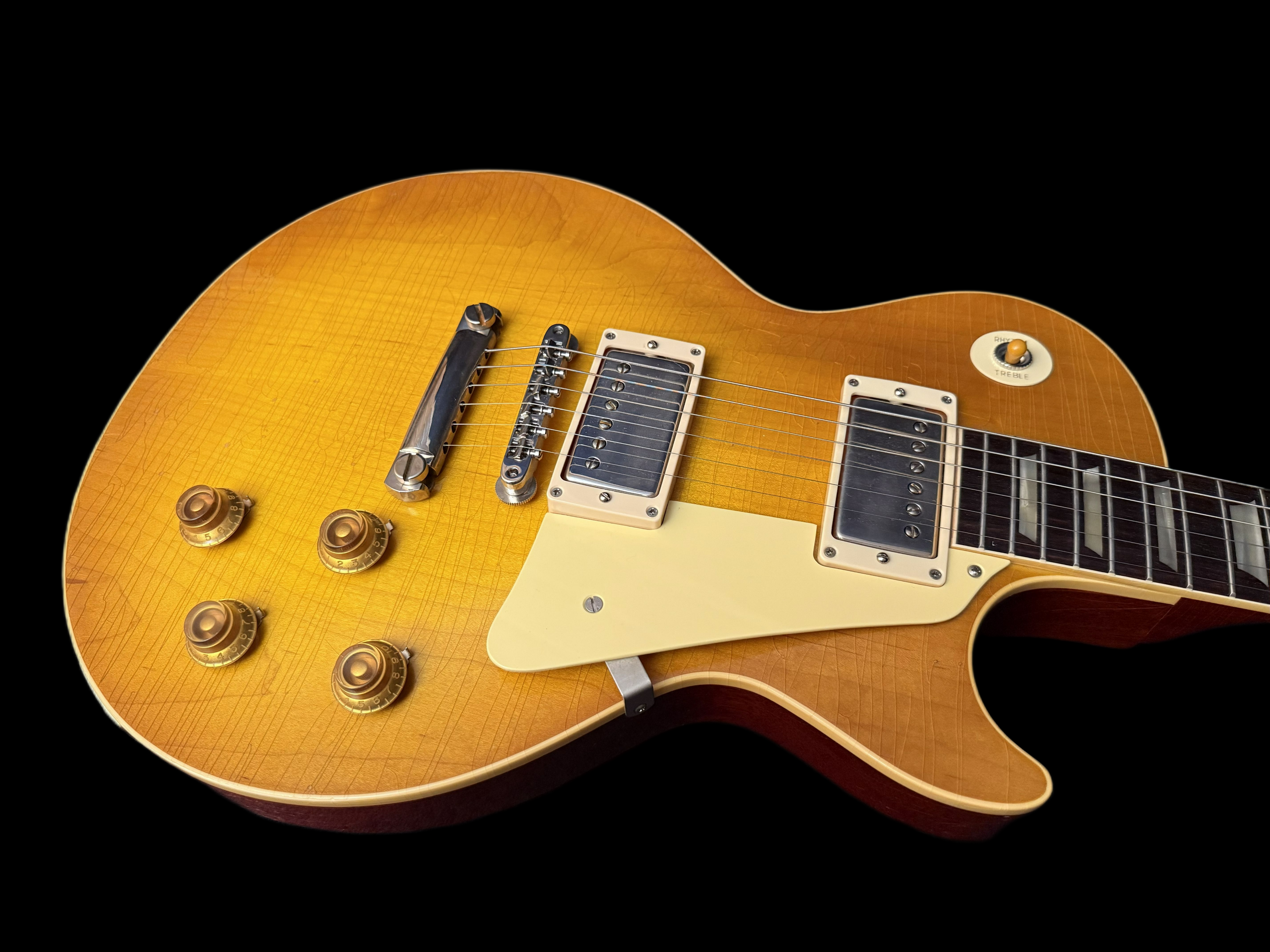 2024 Gibson Les Paul 1958 Reissue Murphy Lab light aged-Lemon Burst 3,9kg
