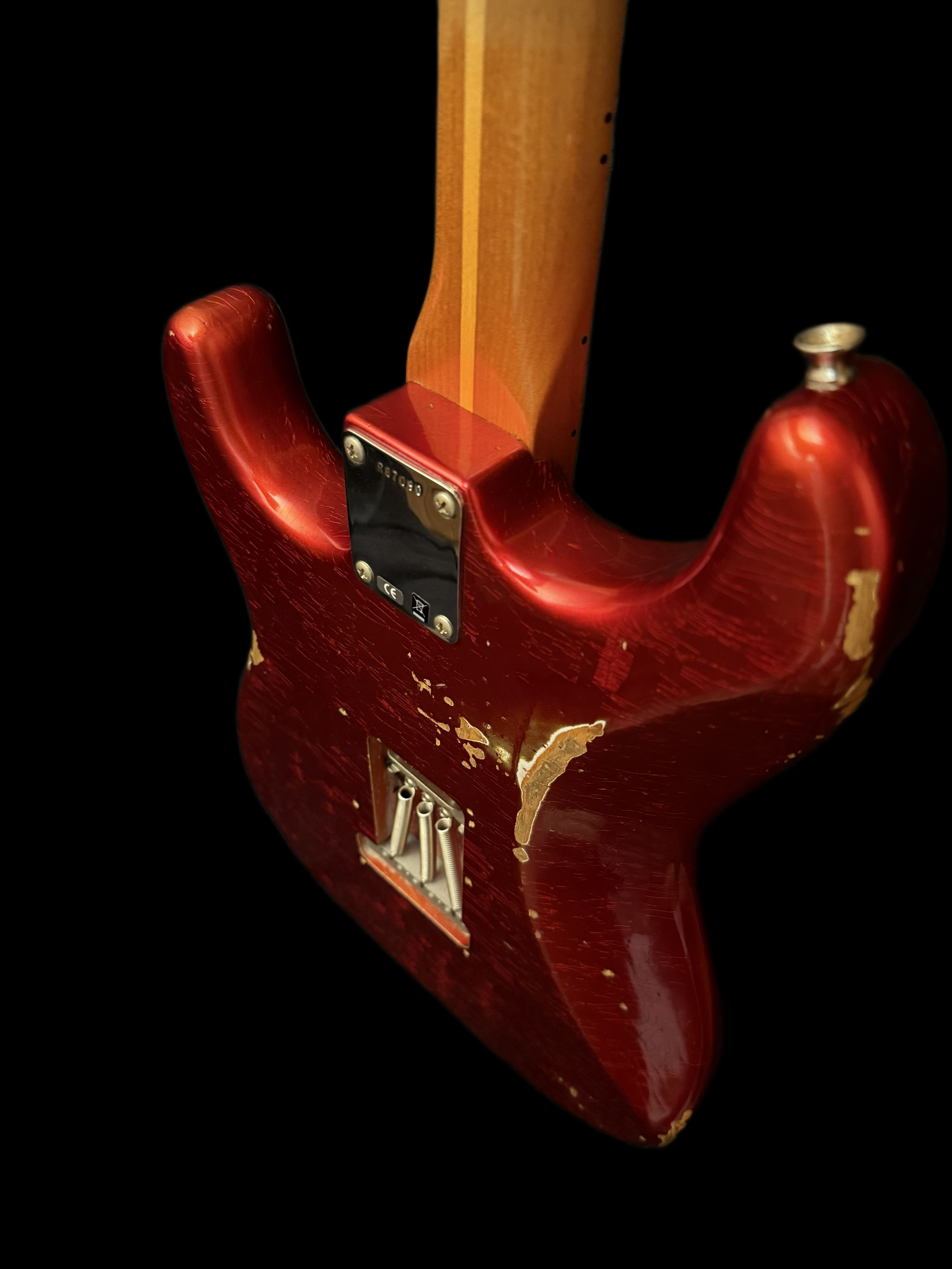 2016 Fender '57 Stratocaster Relic Candy Apple Red *Roasted Ash* 3,08kg