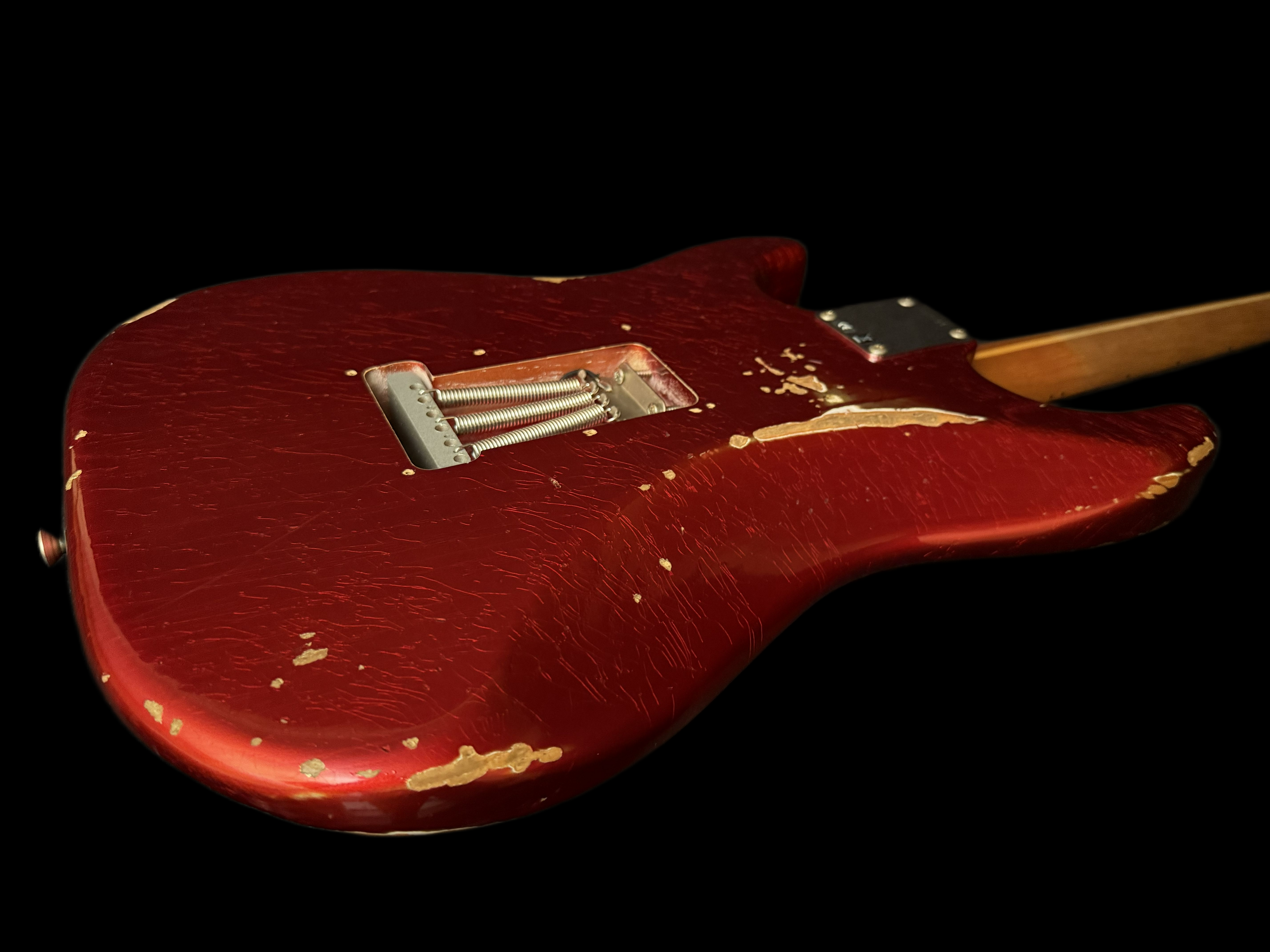 2016 Fender '57 Stratocaster Relic Candy Apple Red *Roasted Ash* 3,08kg