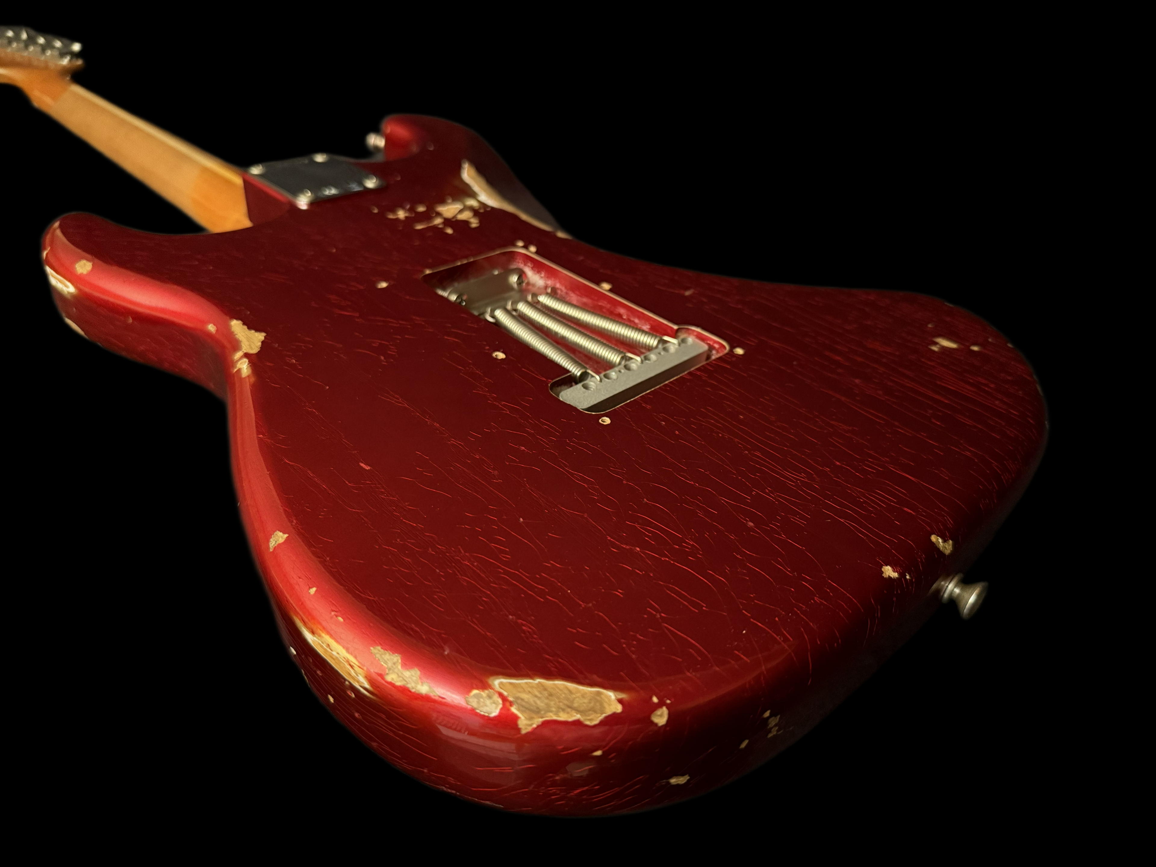 2016 Fender '57 Stratocaster Relic Candy Apple Red *Roasted Ash* 3,08kg