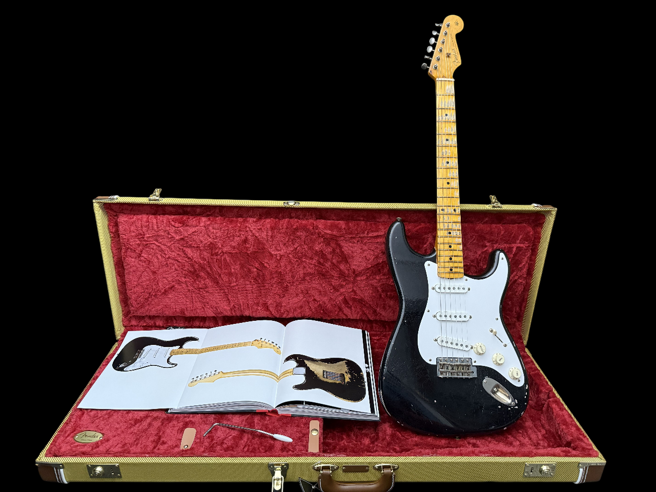 2025 Eric Clapton "Blackie" Reissue Deluxe Relic Partscaster *Mojotone* 3,4kg