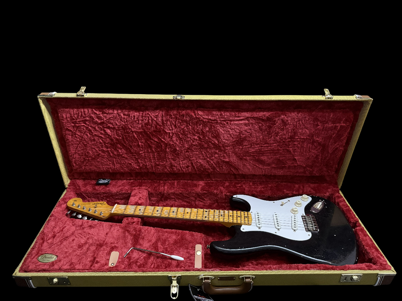 2025 Eric Clapton "Blackie" Reissue Deluxe Relic Partscaster *Mojotone* 3,4kg