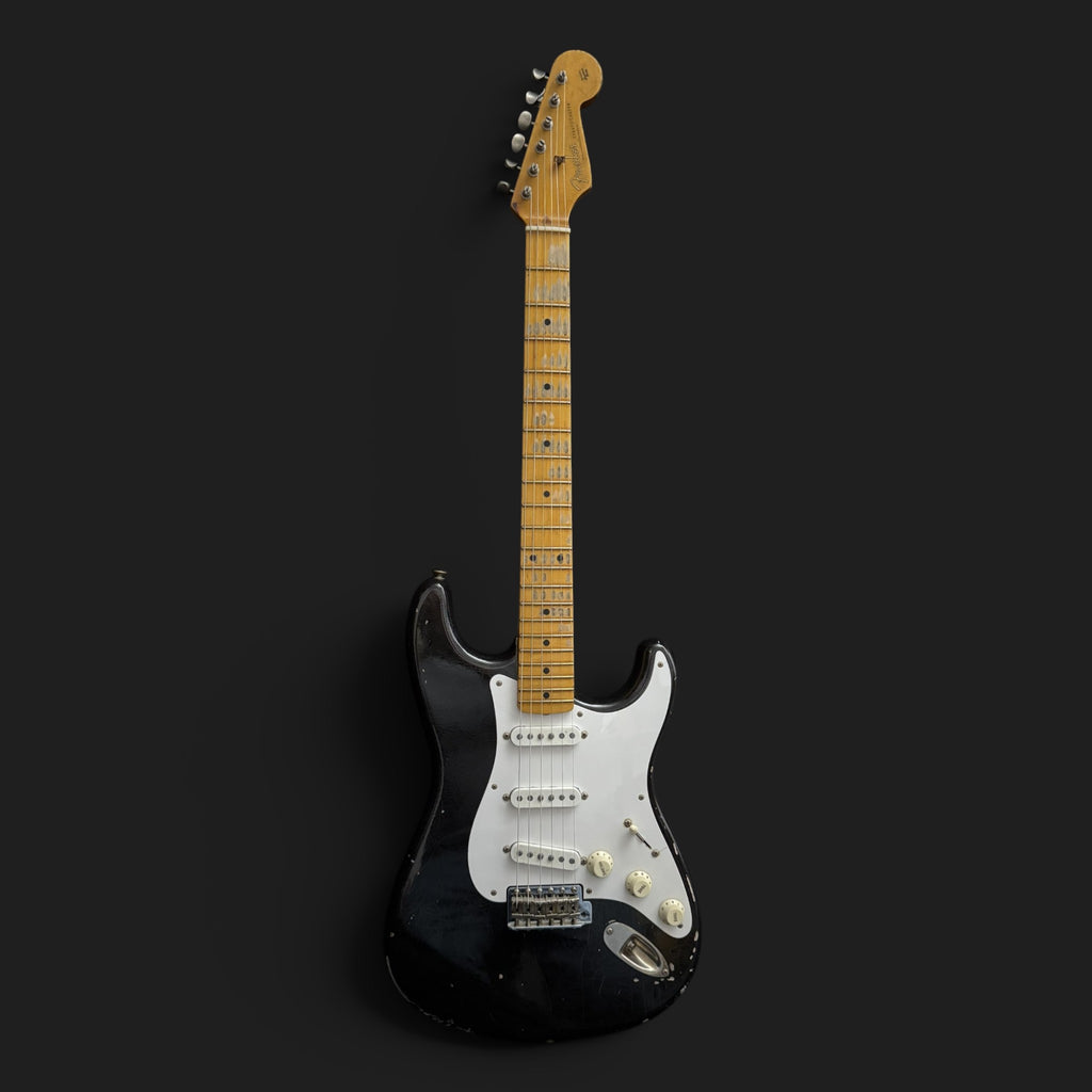 2025 Deluxe Partscaster • Eric Clapton "Blackie" Reissue • Aged Black • Mojotone • 3,4kg