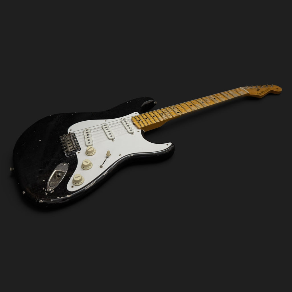 2025 Deluxe Partscaster • Eric Clapton "Blackie" Reissue • Aged Black • Mojotone • 3,4kg