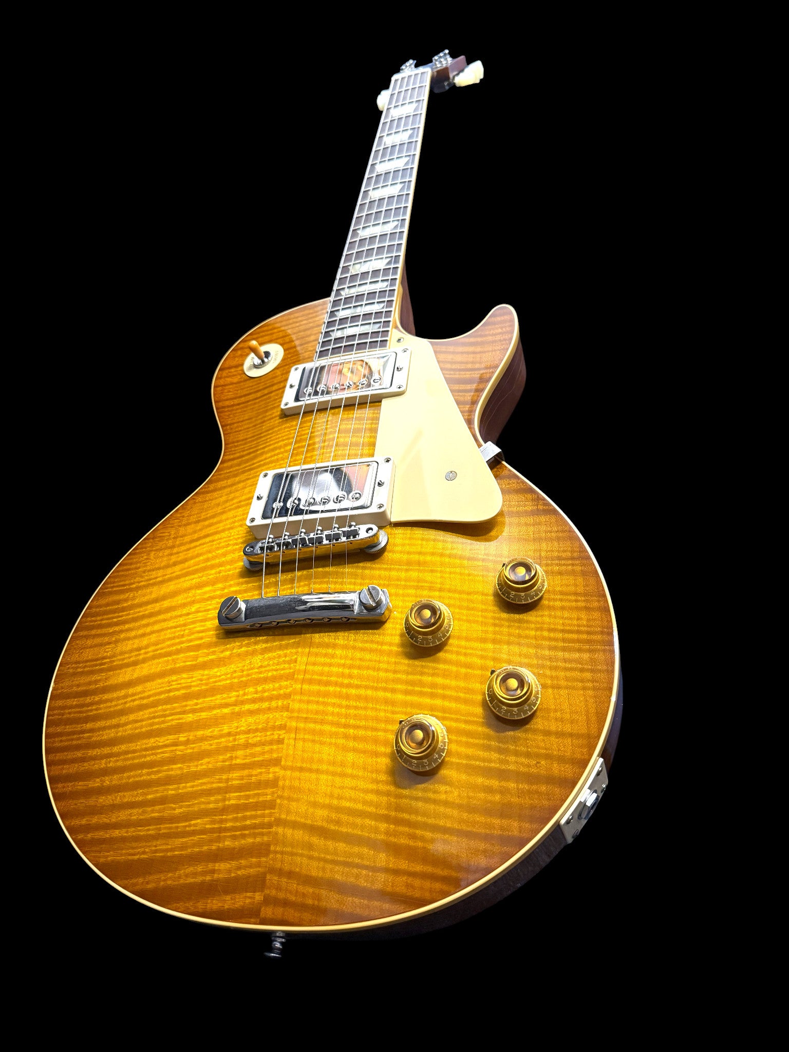 2023 Gibson Les Paul 1959  Standard Reissue Murphy Aged Antique Lemon Burst MHH Factory Special Edition " Golden Era" OUT-OF-PHASE  The Holy Grail - with ‚GREENY‘ Sound! 3,52kg