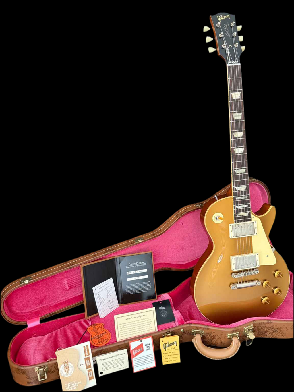 2024 Gibson Les Paul 1957 Goldtop Historic Reissue Collection Double Gold VOS