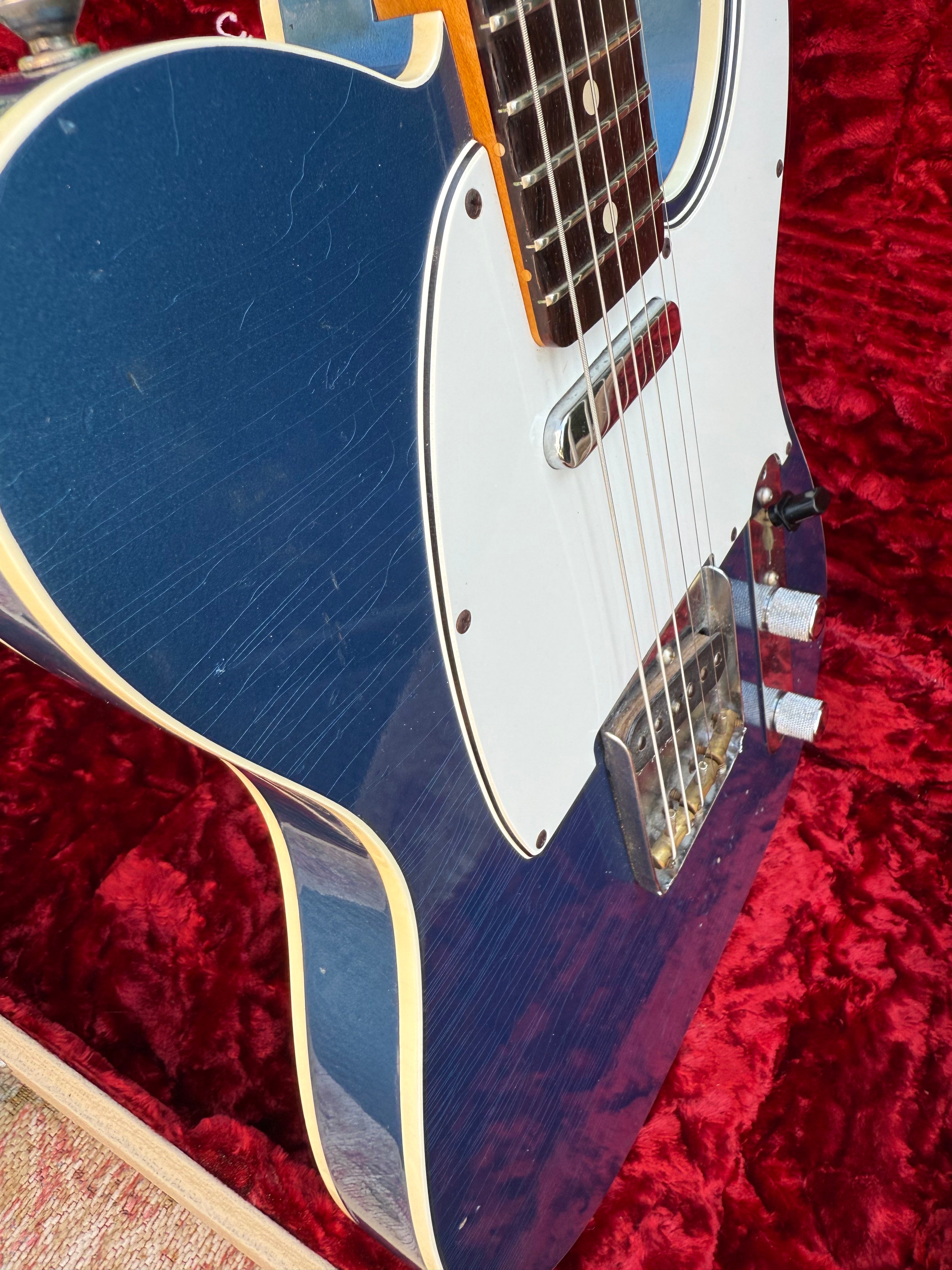 2010 Fender '62 Telecaster Custom Relic Lake Placid Blue Limited