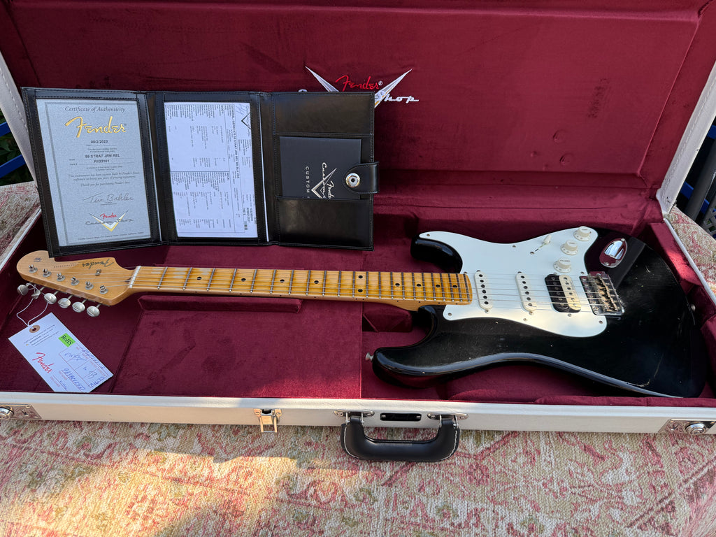 2023 Fender '59 Stratocaster Journeyman Relic HSS BLK MN