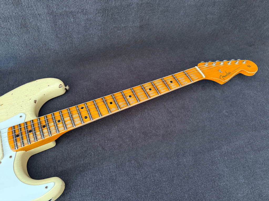 2021 Fender '56 Stratocaster Heavy Relic Ltd. Aged vintage white over Sunburst