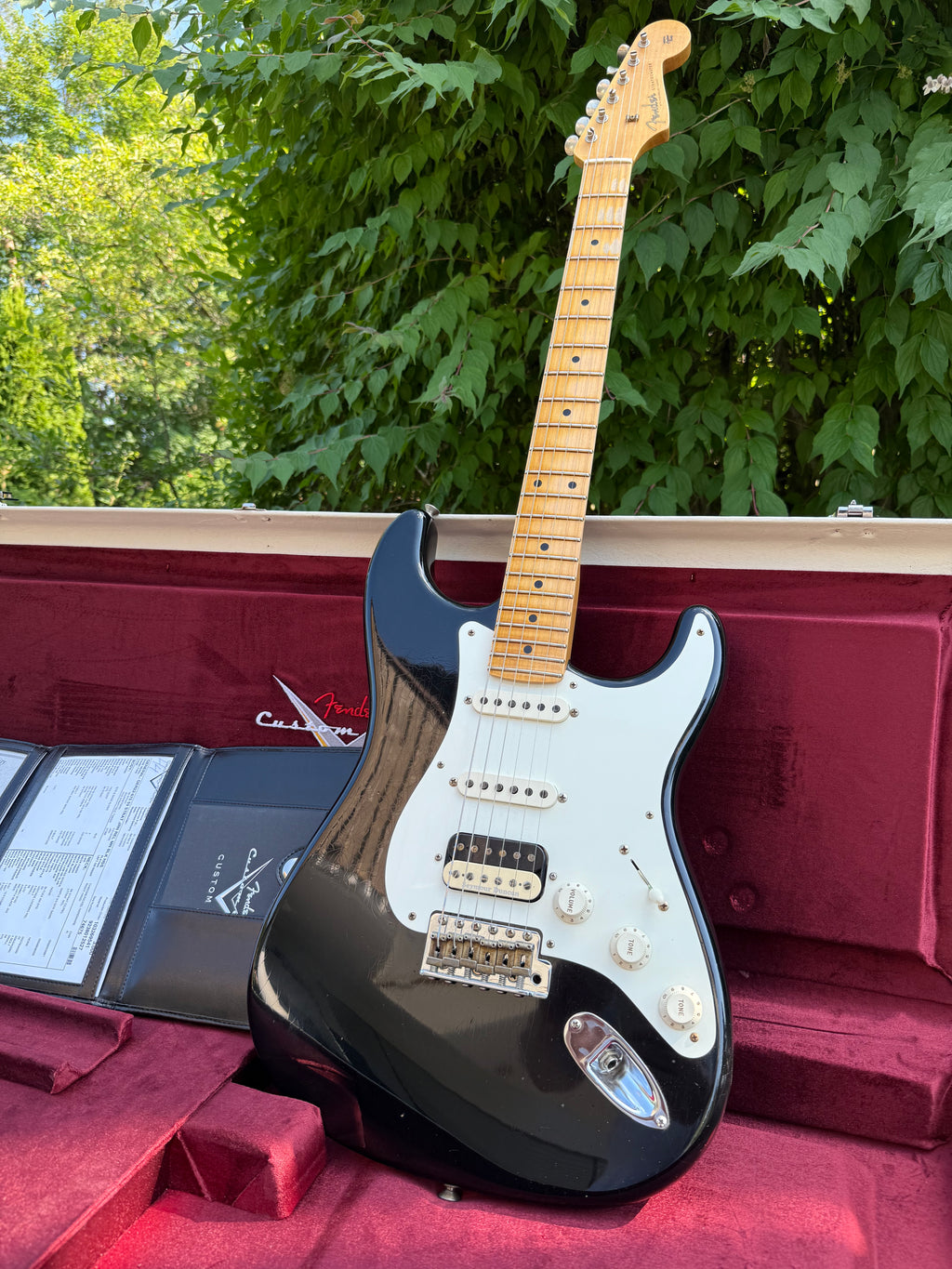 2023 Fender '59 Stratocaster Journeyman Relic HSS BLK MN