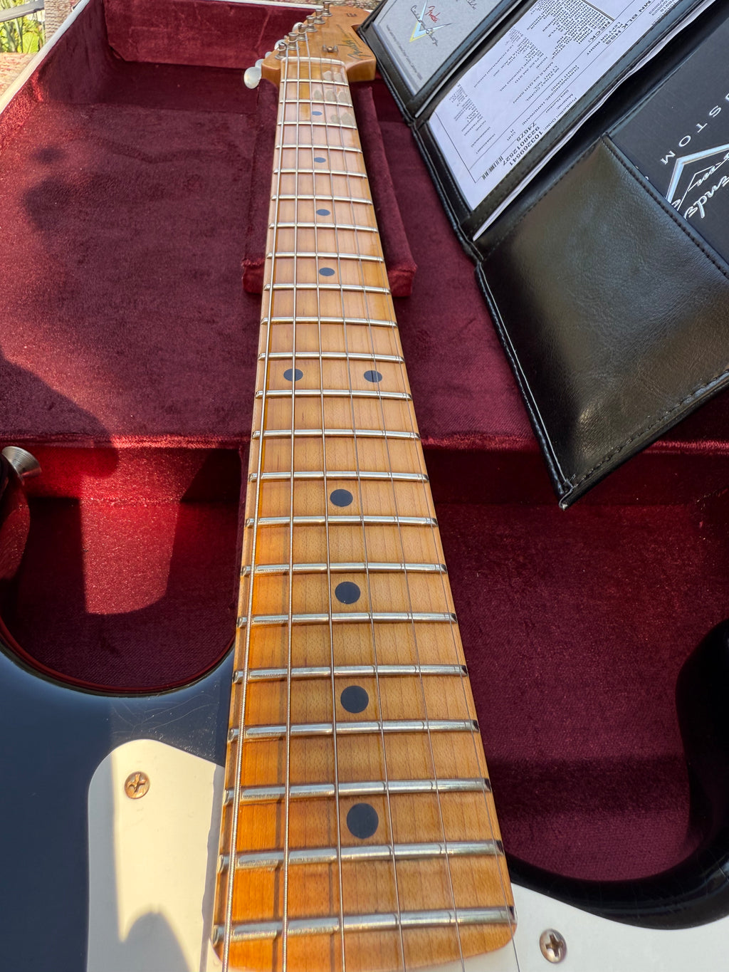 2023 Fender '59 Stratocaster Journeyman Relic HSS BLK MN