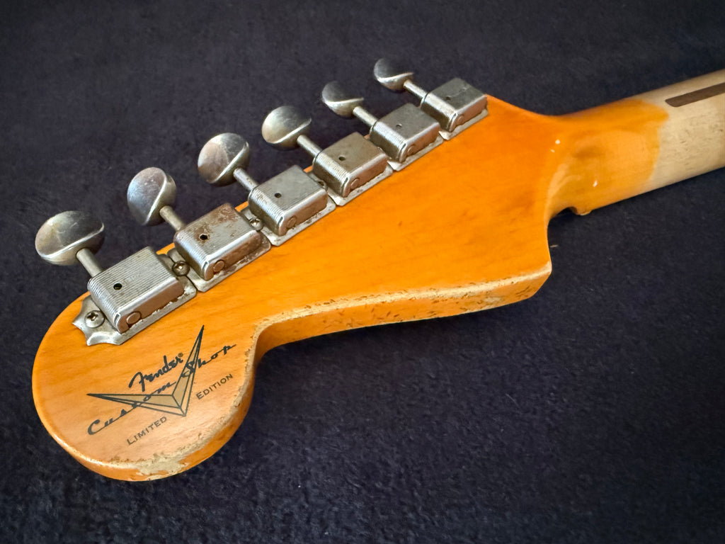 2021 Fender '56 Stratocaster Heavy Relic Ltd. Aged vintage white over Sunburst