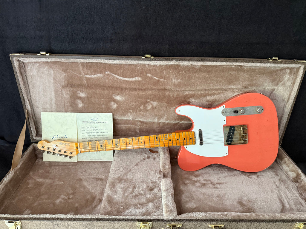Sobrich Golden Era „Coralcaster“ Ash mid 50‘s T-Model Custombuilt