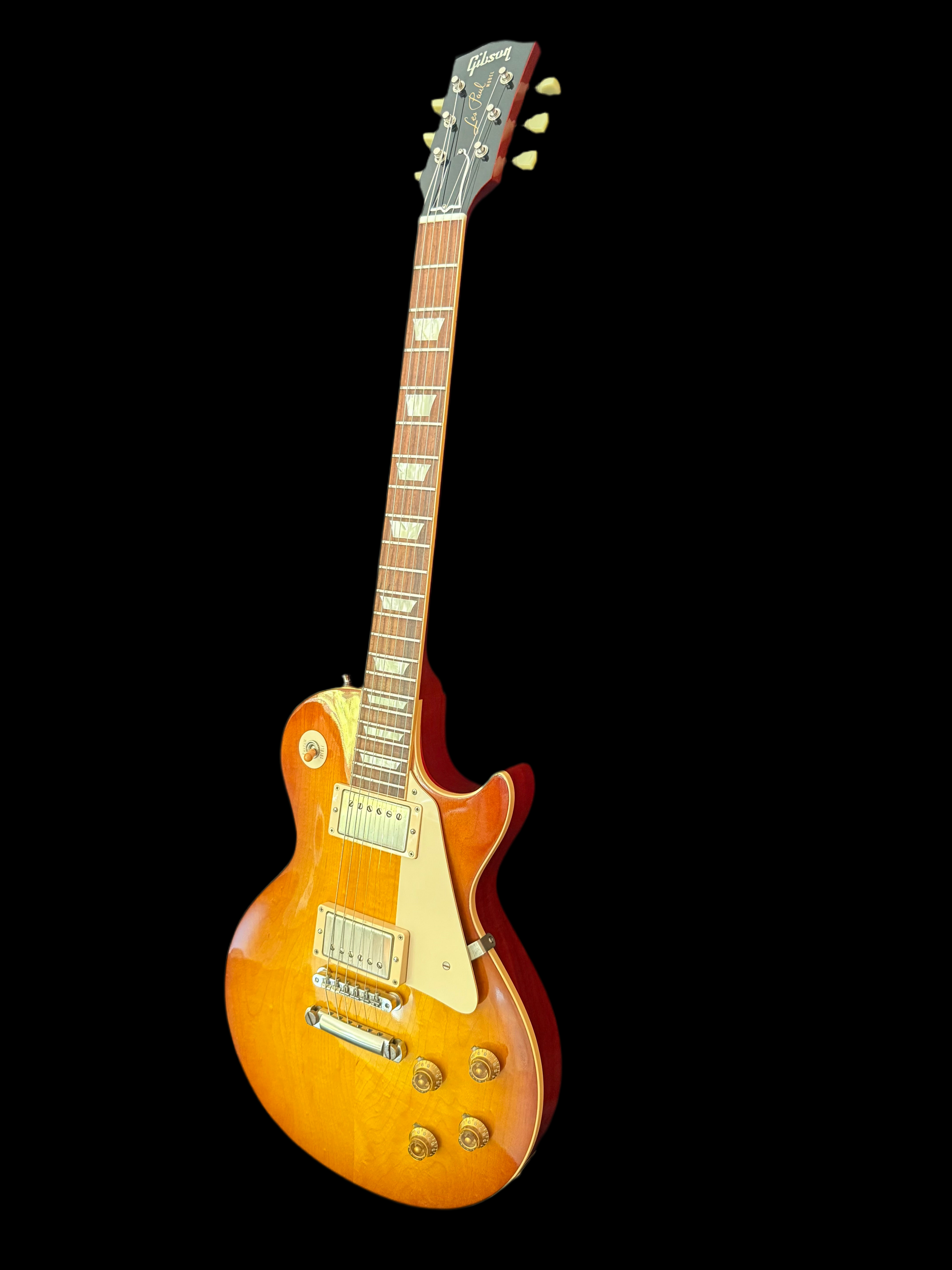 SOLD! 2012 Gibson 1958 Reissue Ice Tea Burst Plain Top