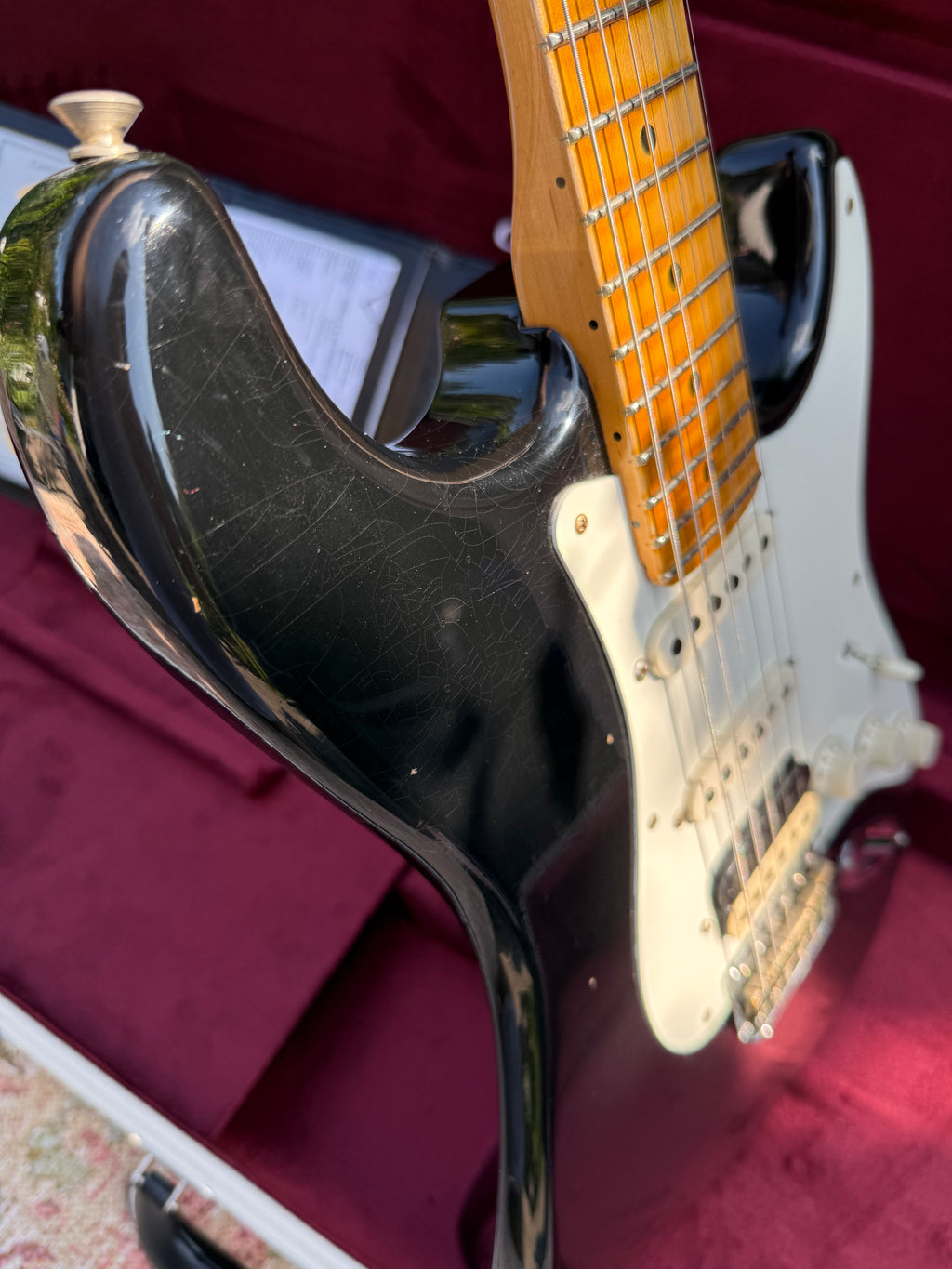 2023 Fender '59 Stratocaster Journeyman Relic HSS BLK MN