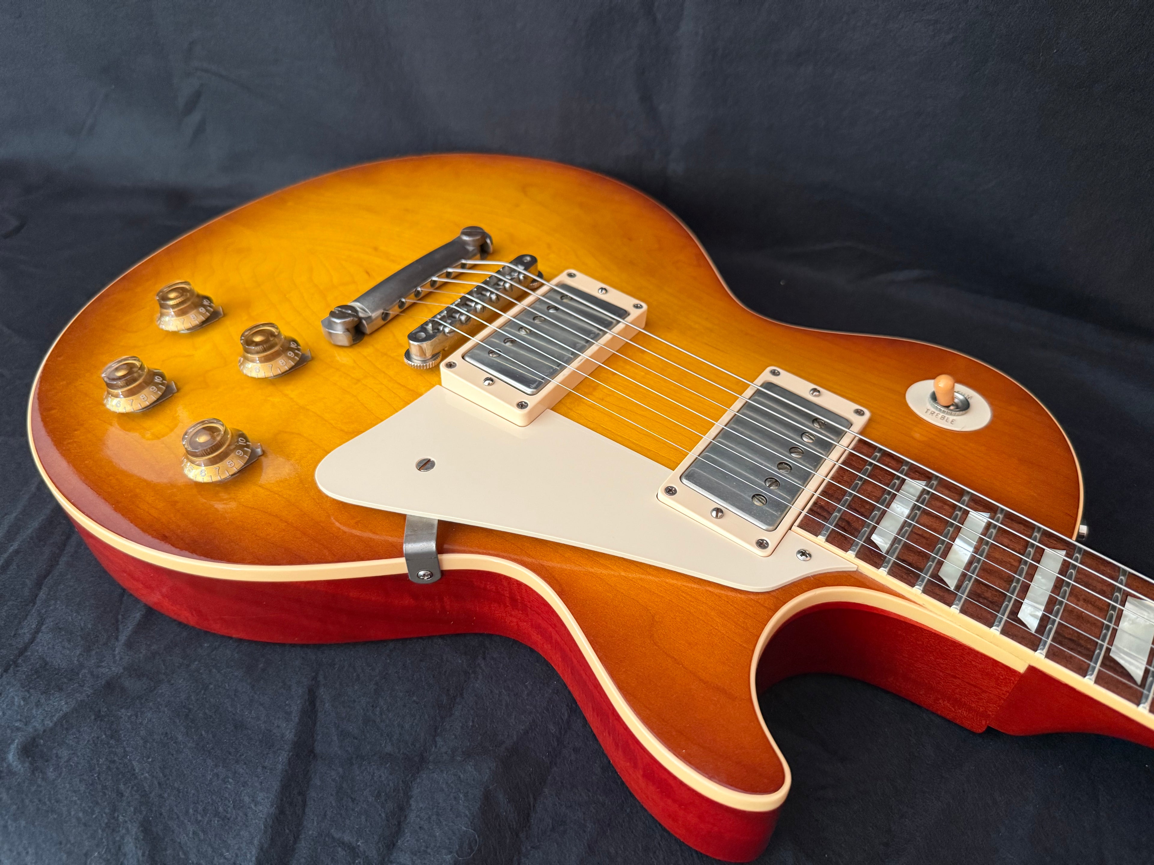 SOLD! 2012 Gibson 1958 Reissue Ice Tea Burst Plain Top