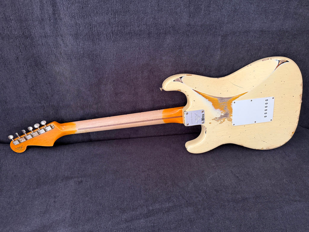 2021 Fender '56 Stratocaster Heavy Relic Ltd. Aged vintage white over Sunburst