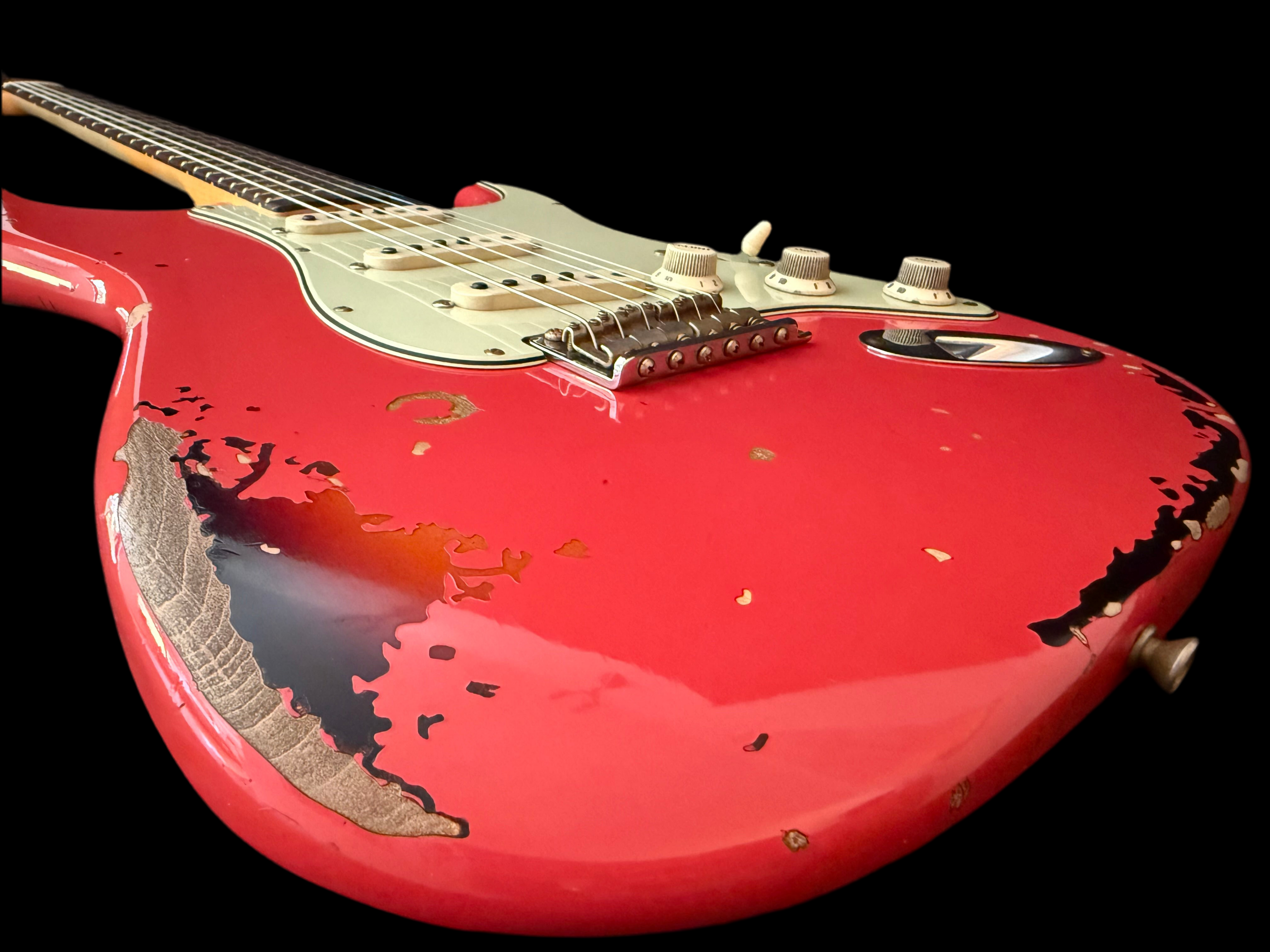 2021 Fender '63 Stratocaster Relic Michael Landau FRD over 3TSB