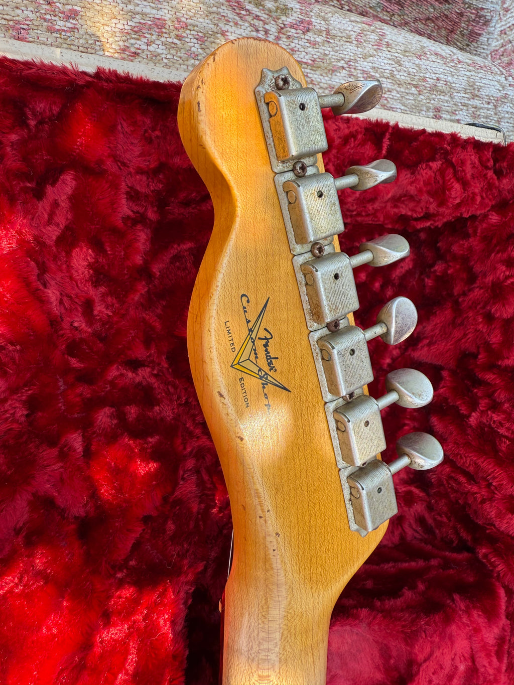 2010 Fender '62 Telecaster Custom Relic Lake Placid Blue Limited