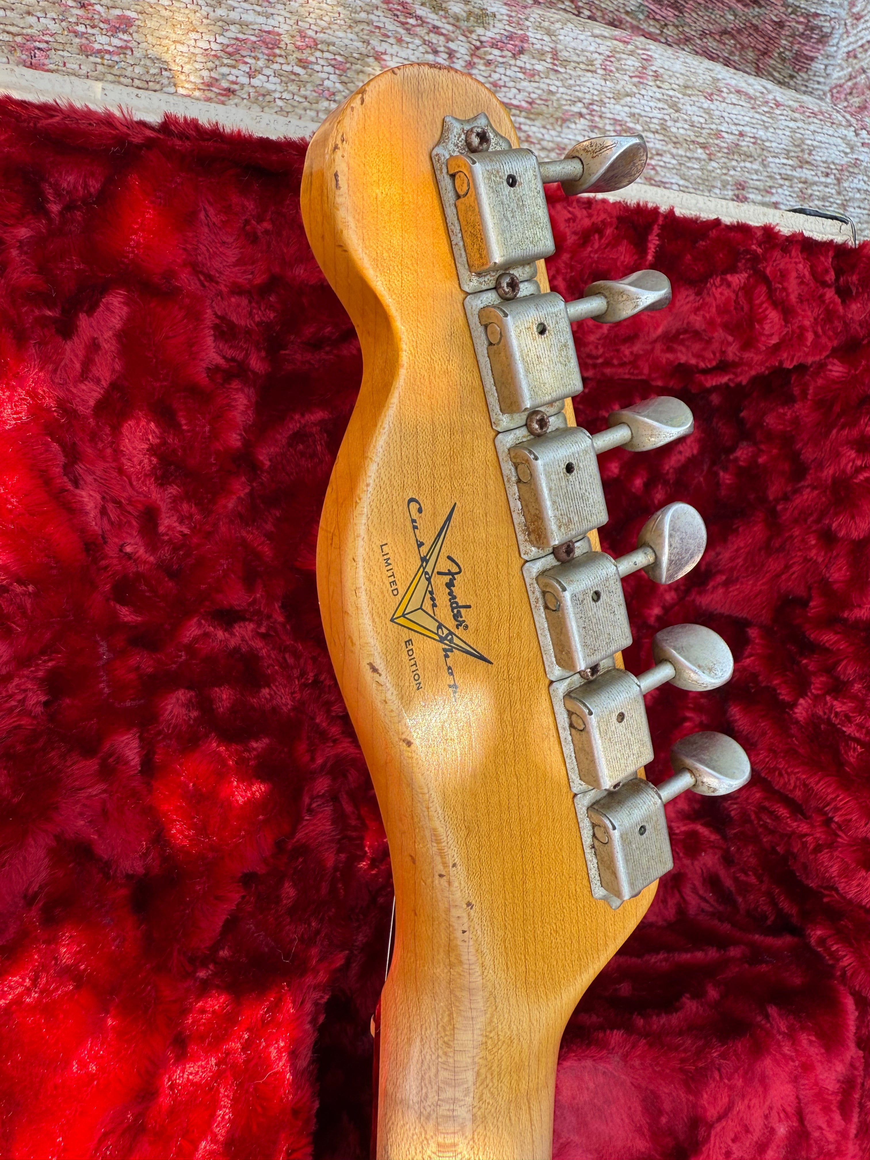 2010 Fender '62 Telecaster Custom Relic Lake Placid Blue Limited