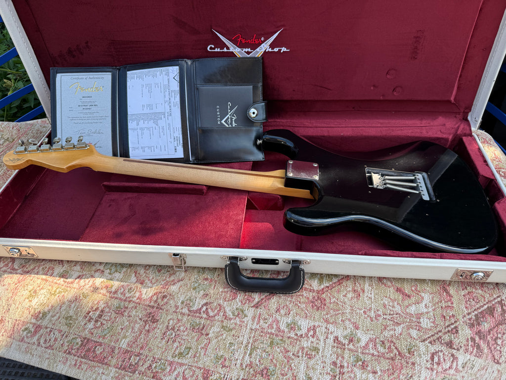 2023 Fender '59 Stratocaster Journeyman Relic HSS BLK MN