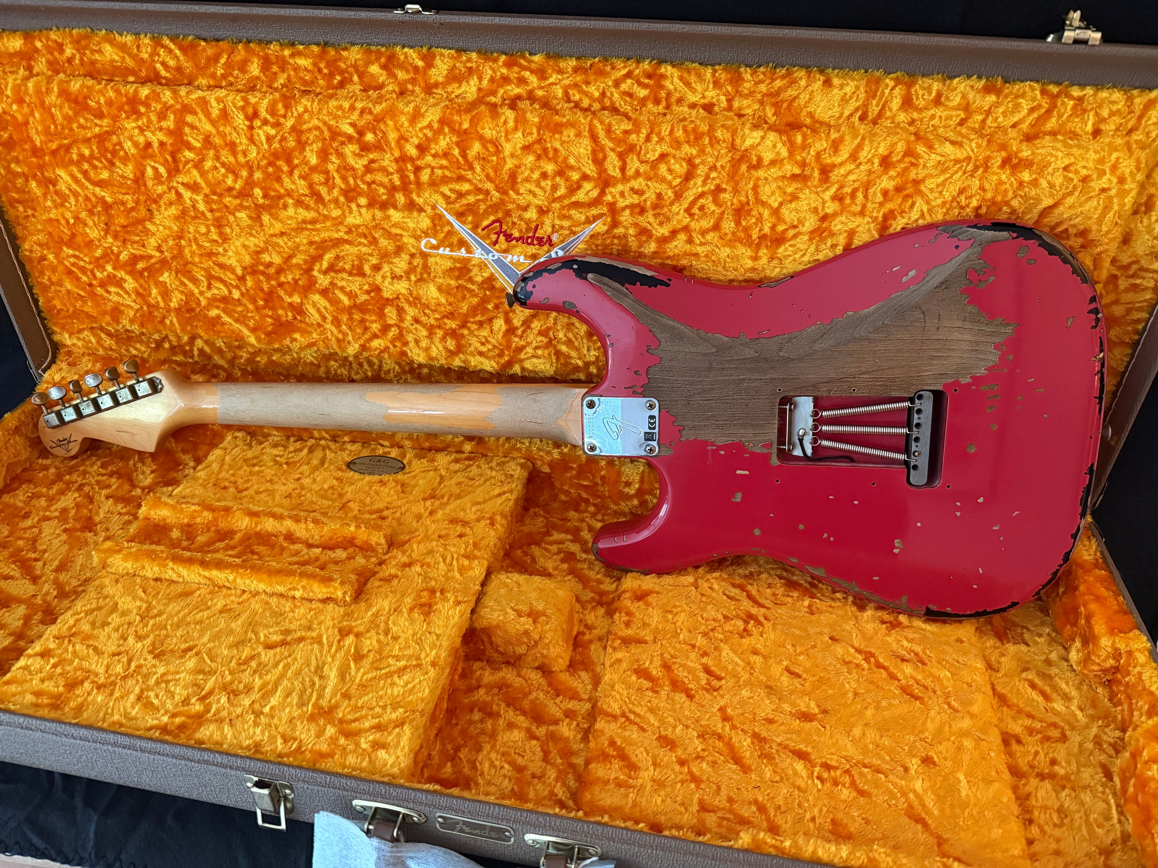 2021 Fender '63 Stratocaster Relic Michael Landau FRD over 3TSB