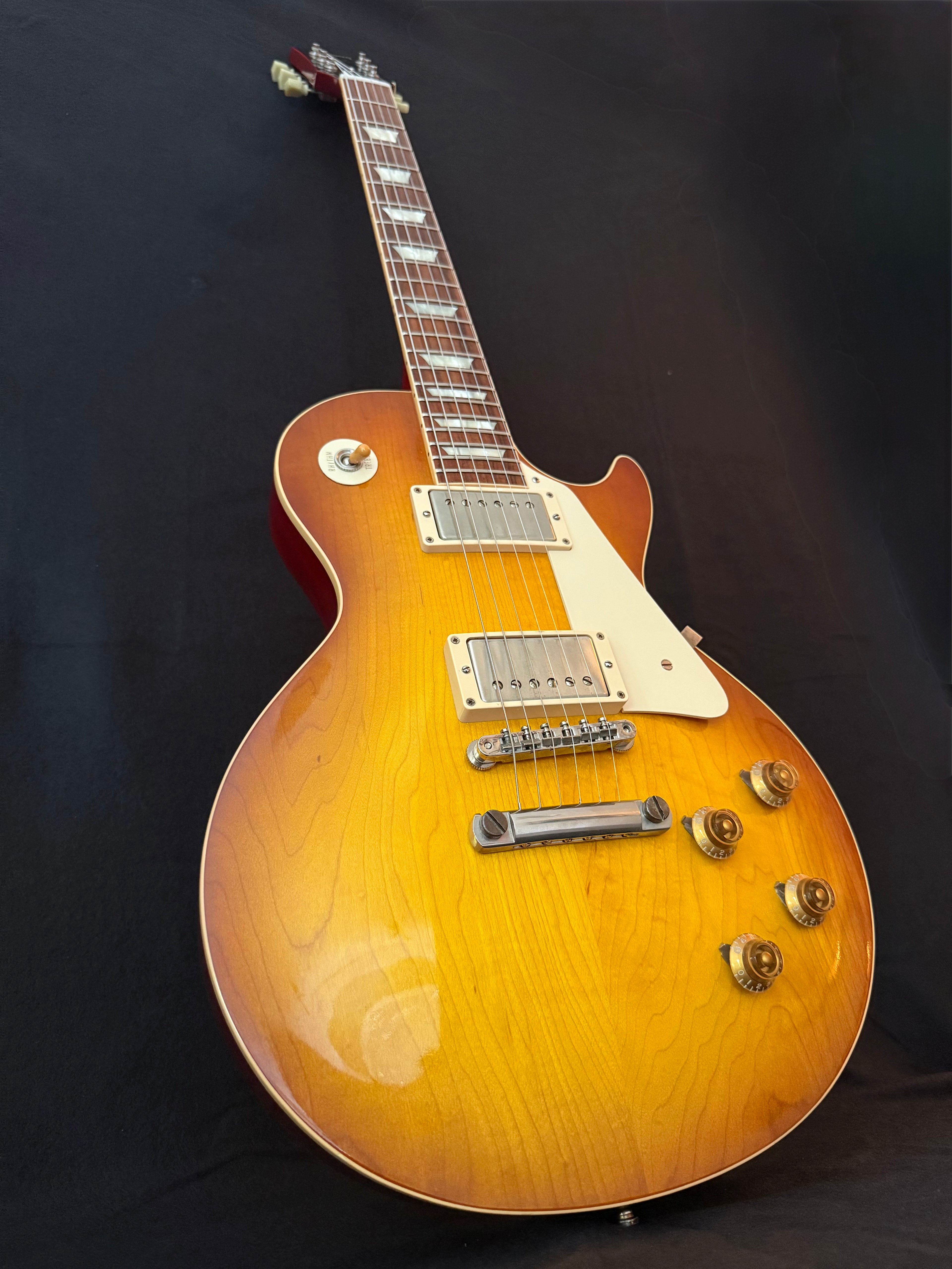 SOLD! 2012 Gibson 1958 Reissue Ice Tea Burst Plain Top