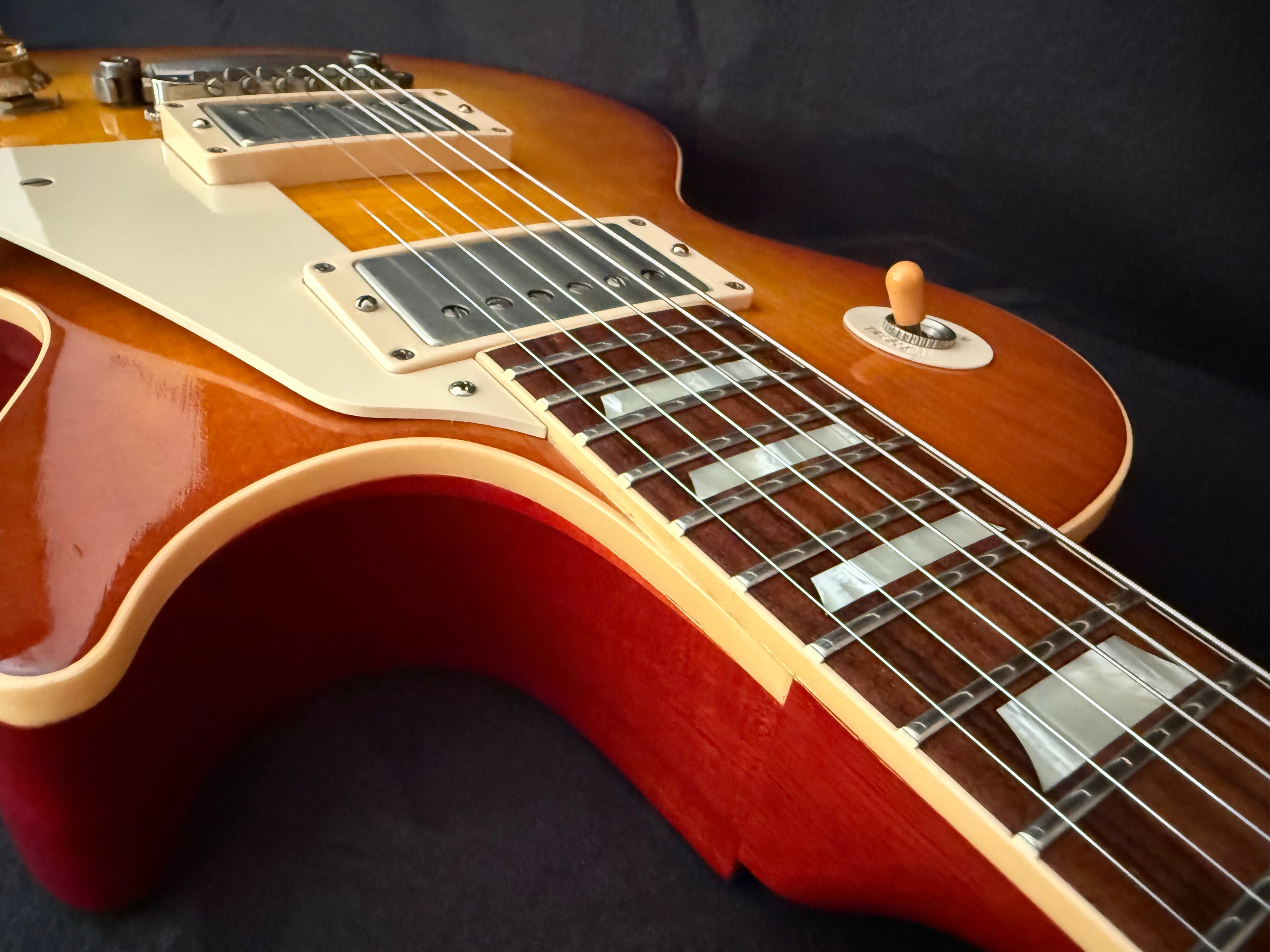 SOLD! 2012 Gibson 1958 Reissue Ice Tea Burst Plain Top