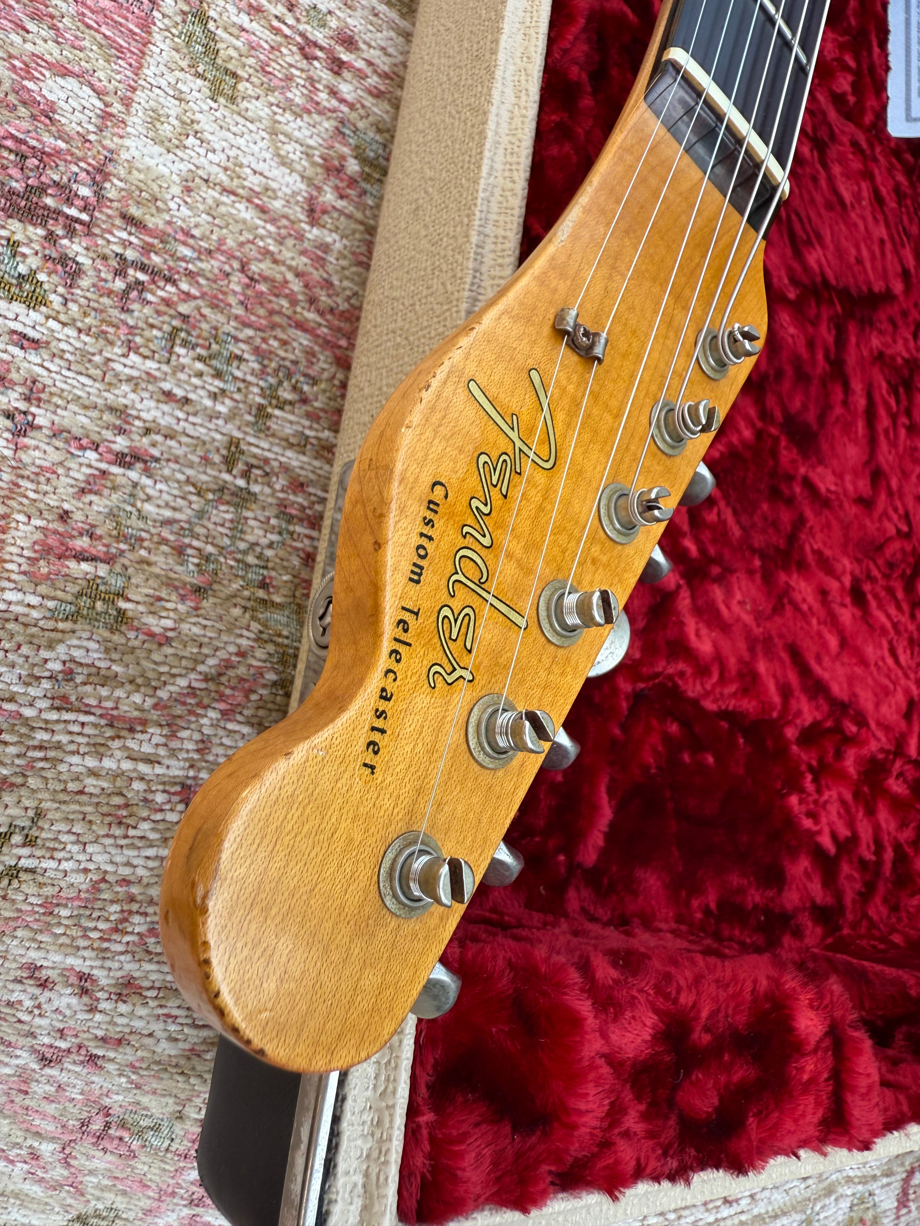 2010 Fender '62 Telecaster Custom Relic Lake Placid Blue Limited