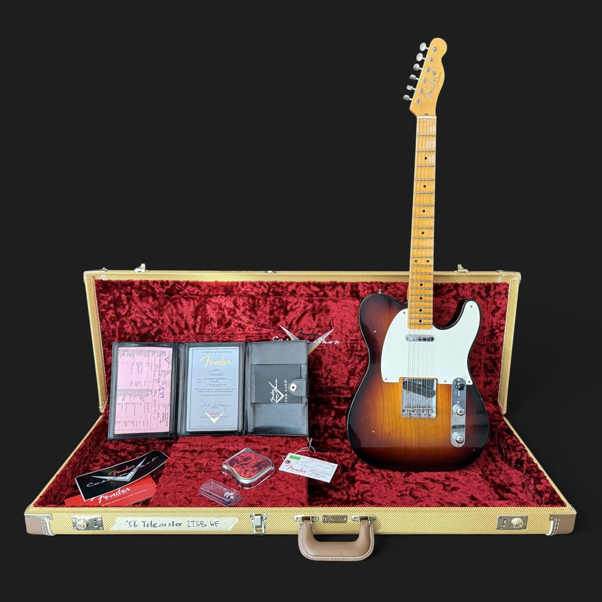 2019 Fender '56 Telecaster Journeyman Relic Time Machine wide fade 2TSB