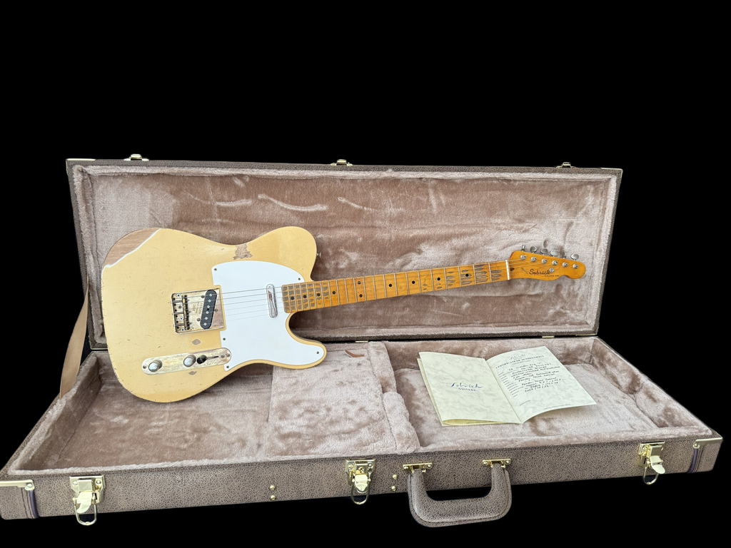 Sobrich Golden Era `56 Tele Aged Butterscotch Blonde