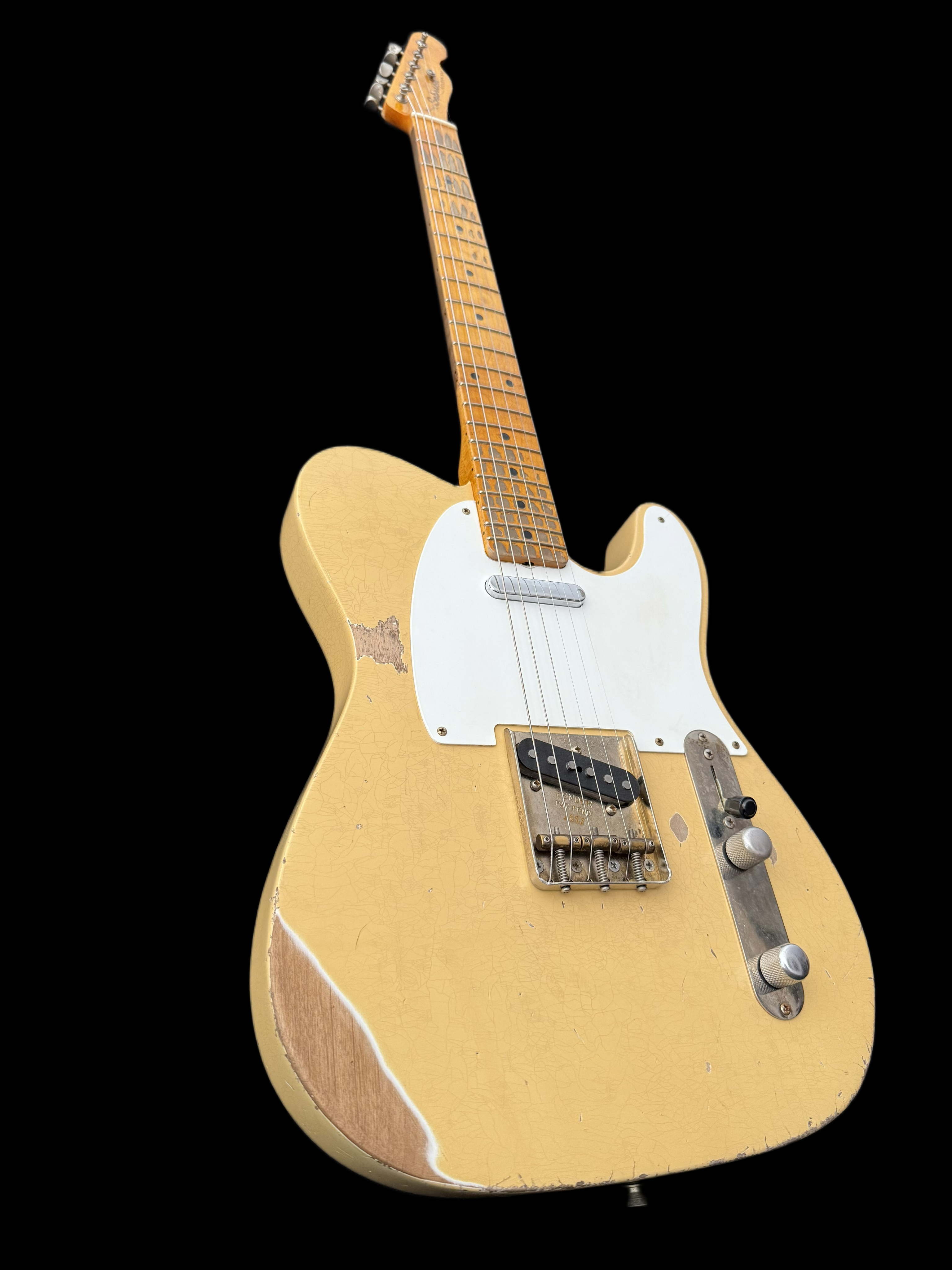 Sobrich Golden Era `56 Tele Aged Butterscotch Blonde