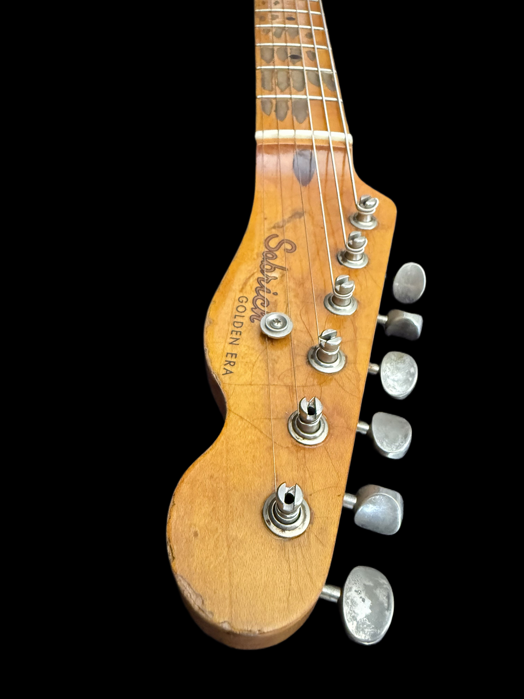 Sobrich Golden Era `56 Tele Aged Butterscotch Blonde