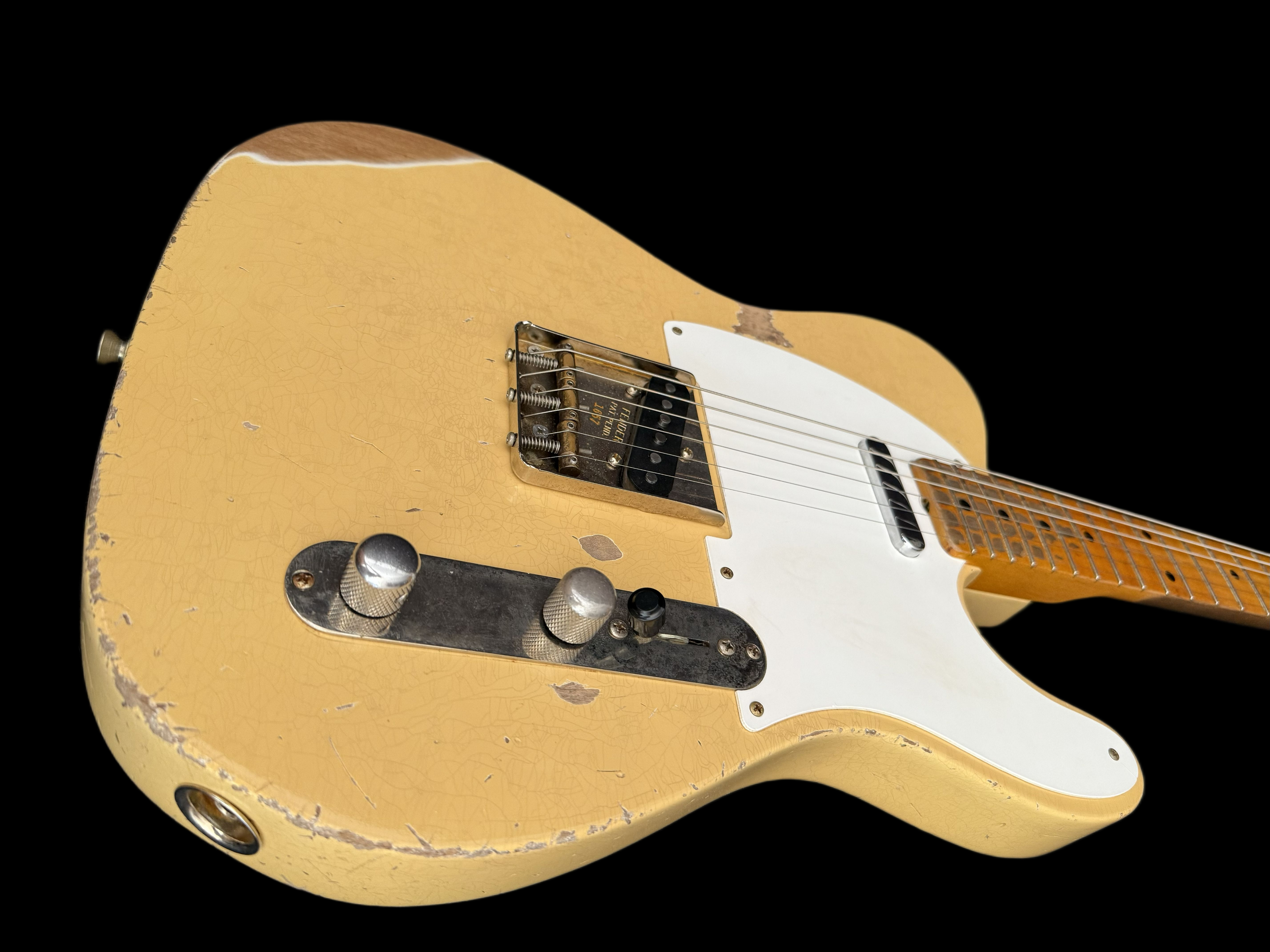 Sobrich Golden Era `56 Tele Aged Butterscotch Blonde