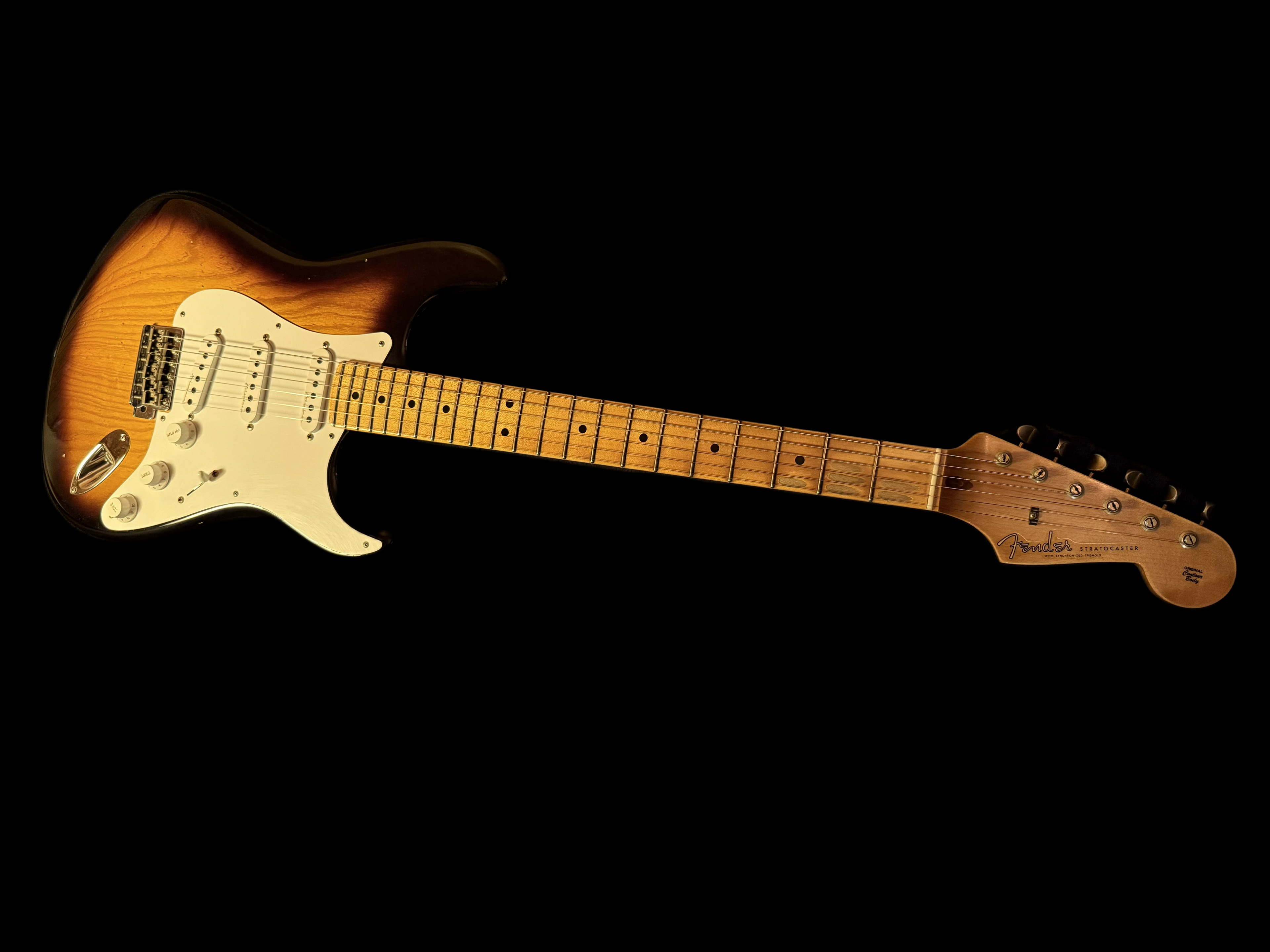 2024 Fender Stratocaster Eric Clapton Signature Journeyman Relic 2Tone Sunburst