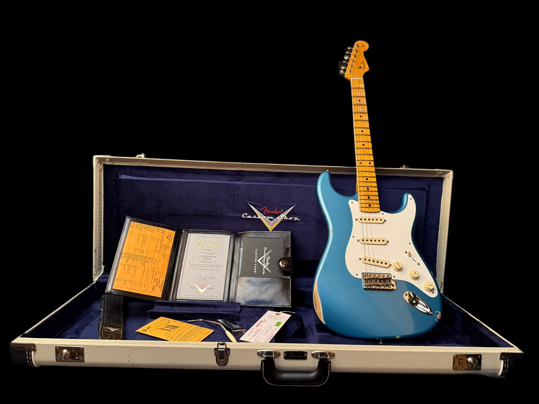 2023 Fender `56 Limited Stratocaster Relic Faded Ocean Tourquoise