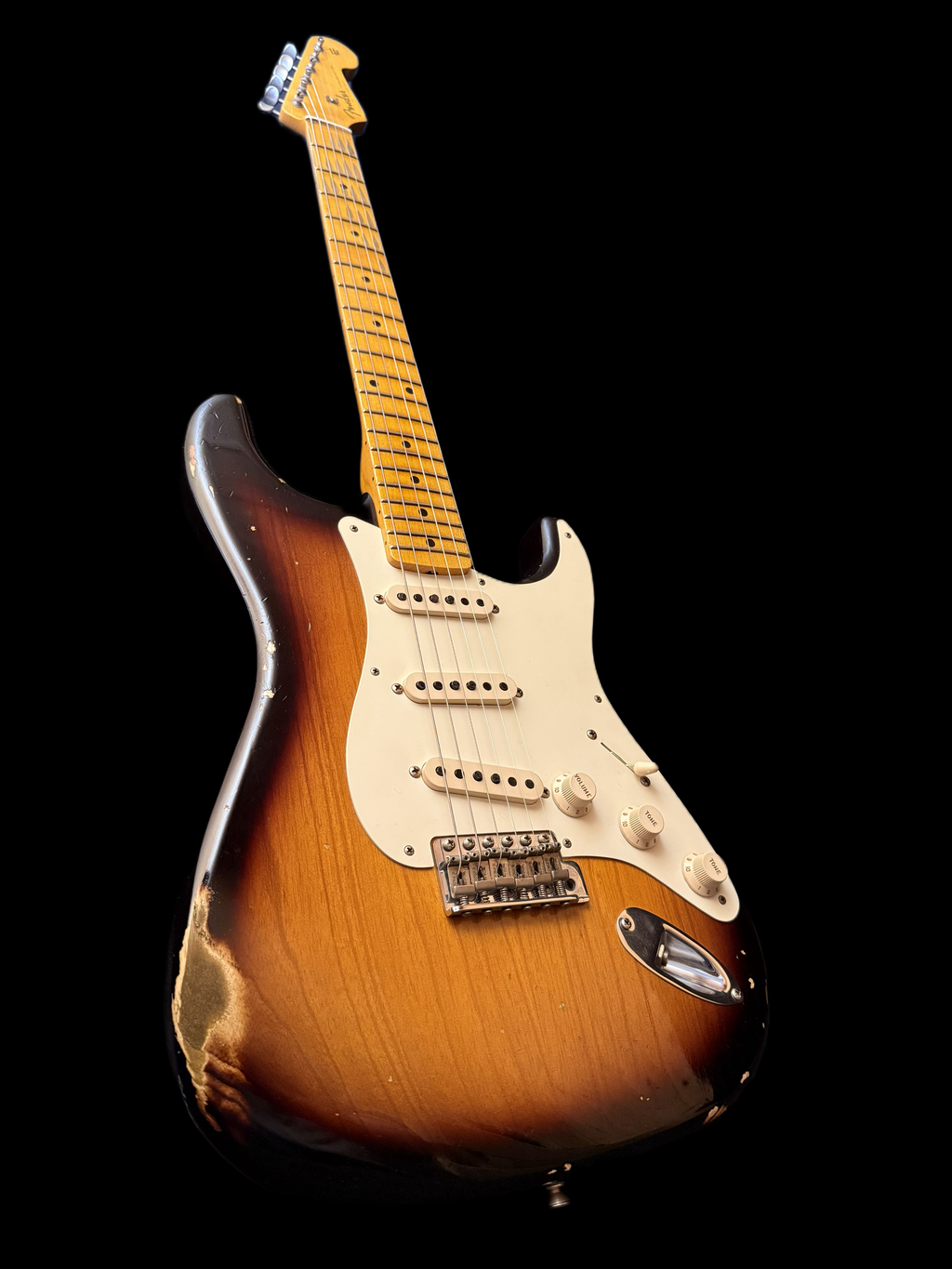 2019 Fender `56 Stratocaster Relic 2Tone Sunburst Ash Body