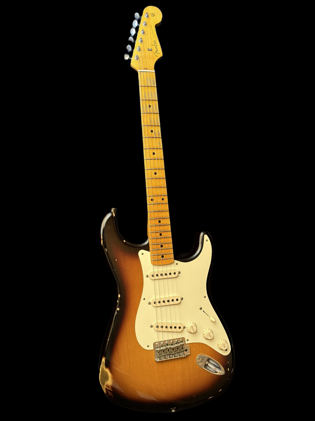 2019 Fender `56 Stratocaster Relic 2Tone Sunburst Ash Body
