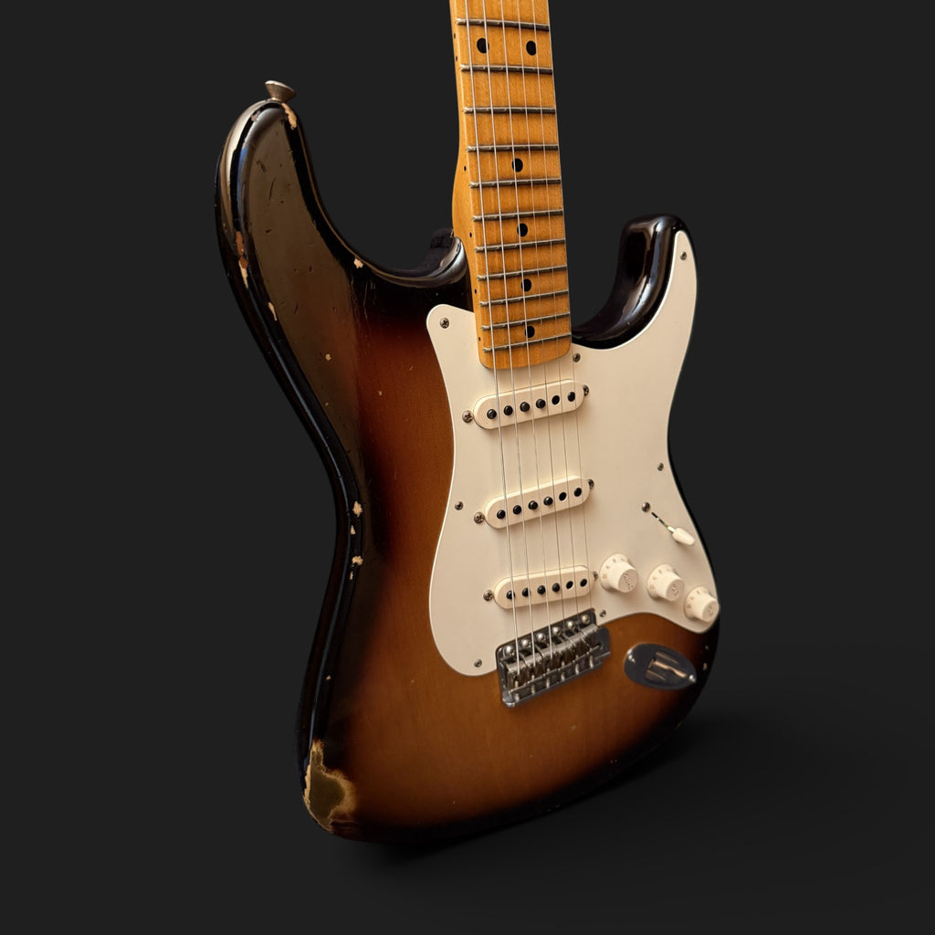 2019 Fender Custom Shop `56 Stratocaster Relic 2-Tone Sunburst • Ash • HW Fat 50s • 3,35kg