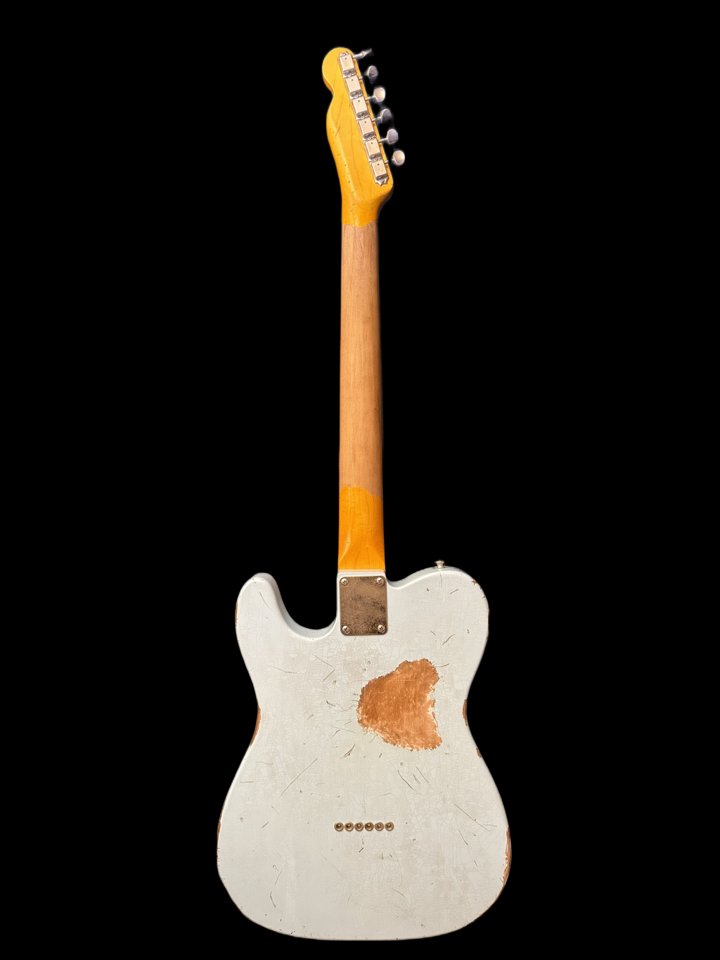 2025 Sobrich Golden Era 60s Tele aged Daphne Blue - Lollar Pickups