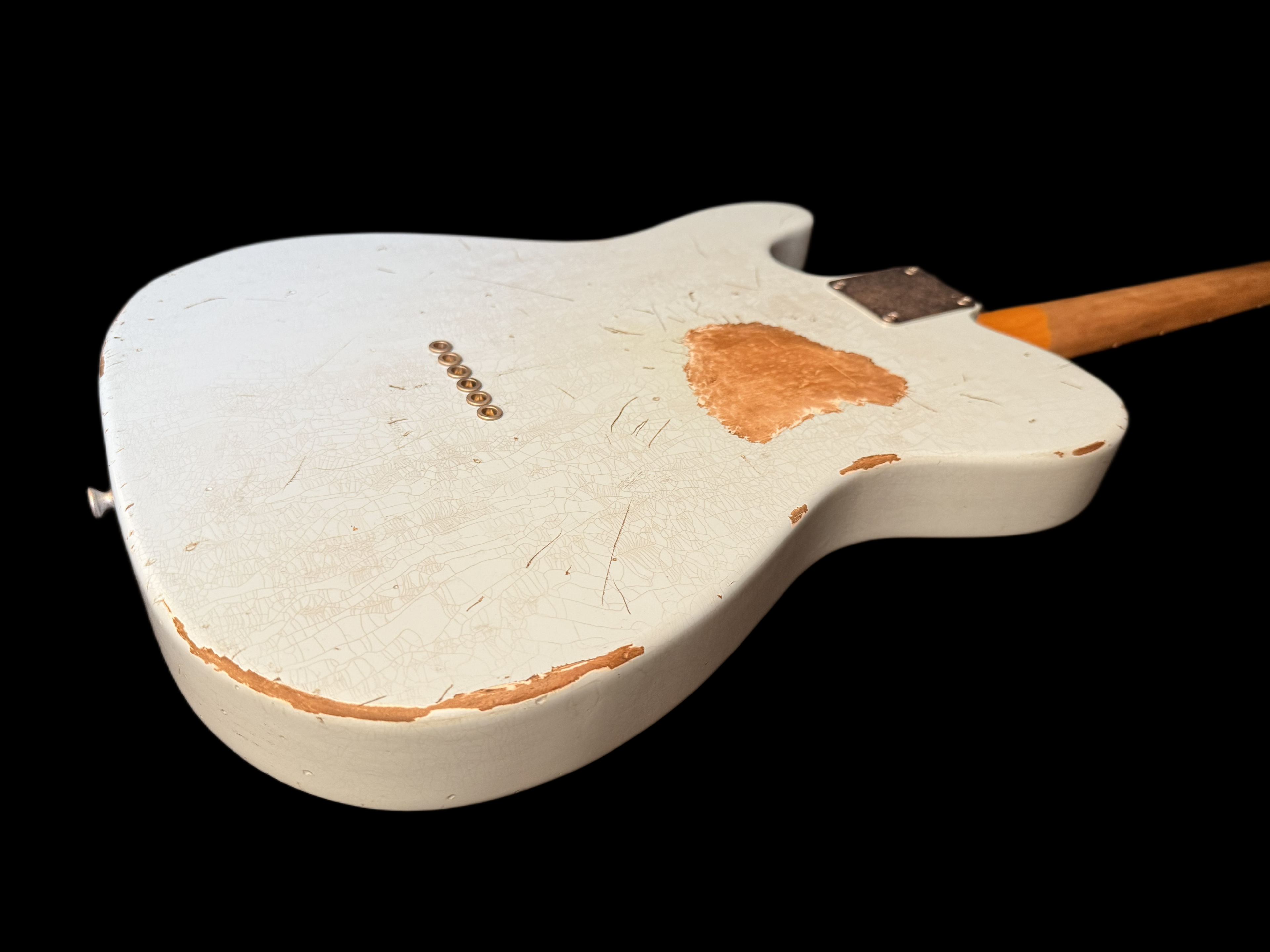 2025 Sobrich Golden Era 60s Tele aged Daphne Blue - Lollar Pickups