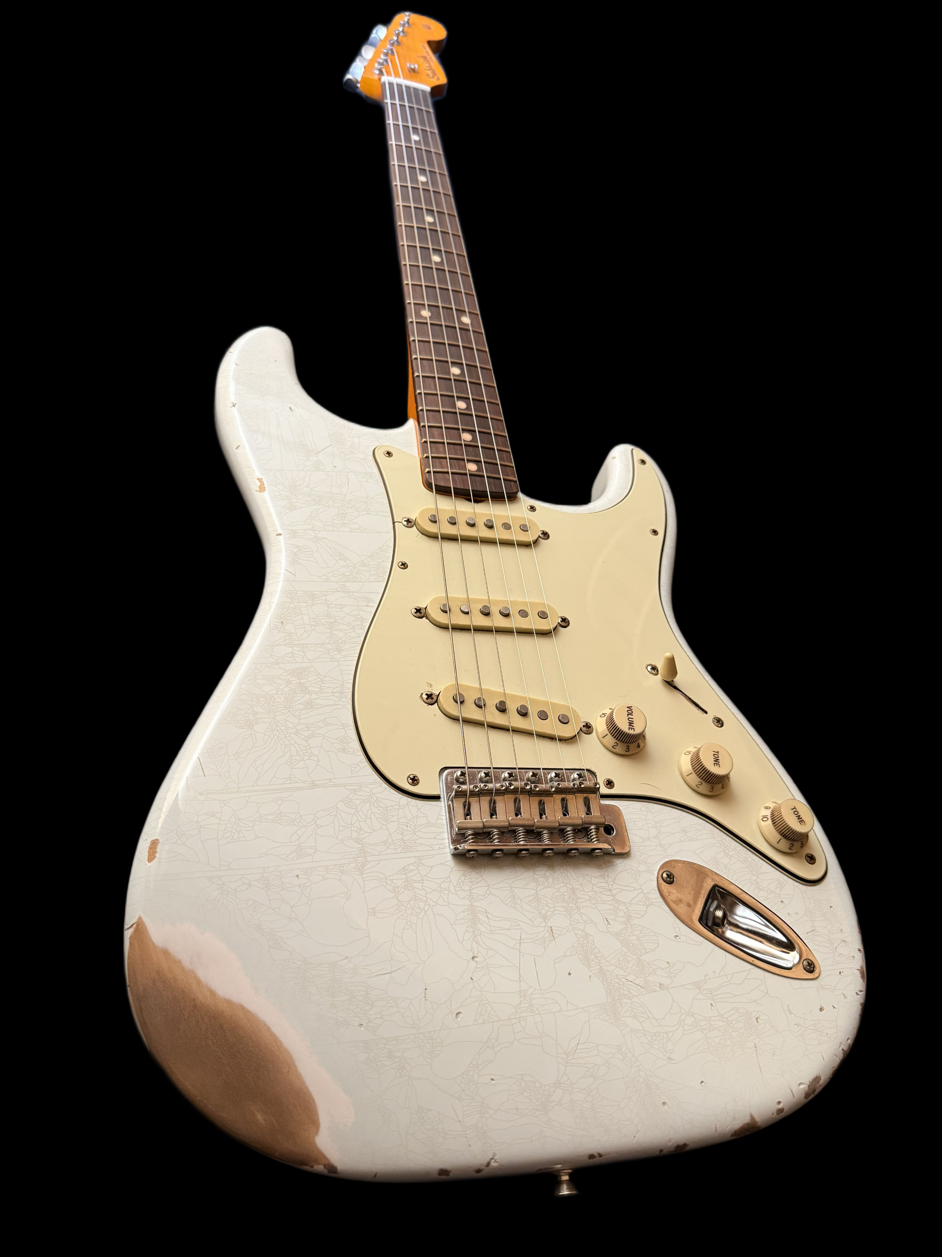 2025 Sobrich Golden Era 60s ST Faded Sonic Blue aged - Lollar Blackface Pickups