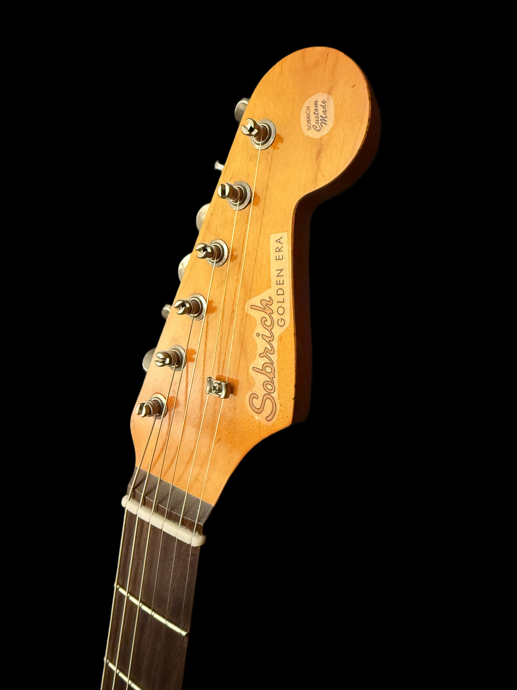 2025 Sobrich Golden Era 60s ST Faded Sonic Blue aged - Lollar Blackface Pickups