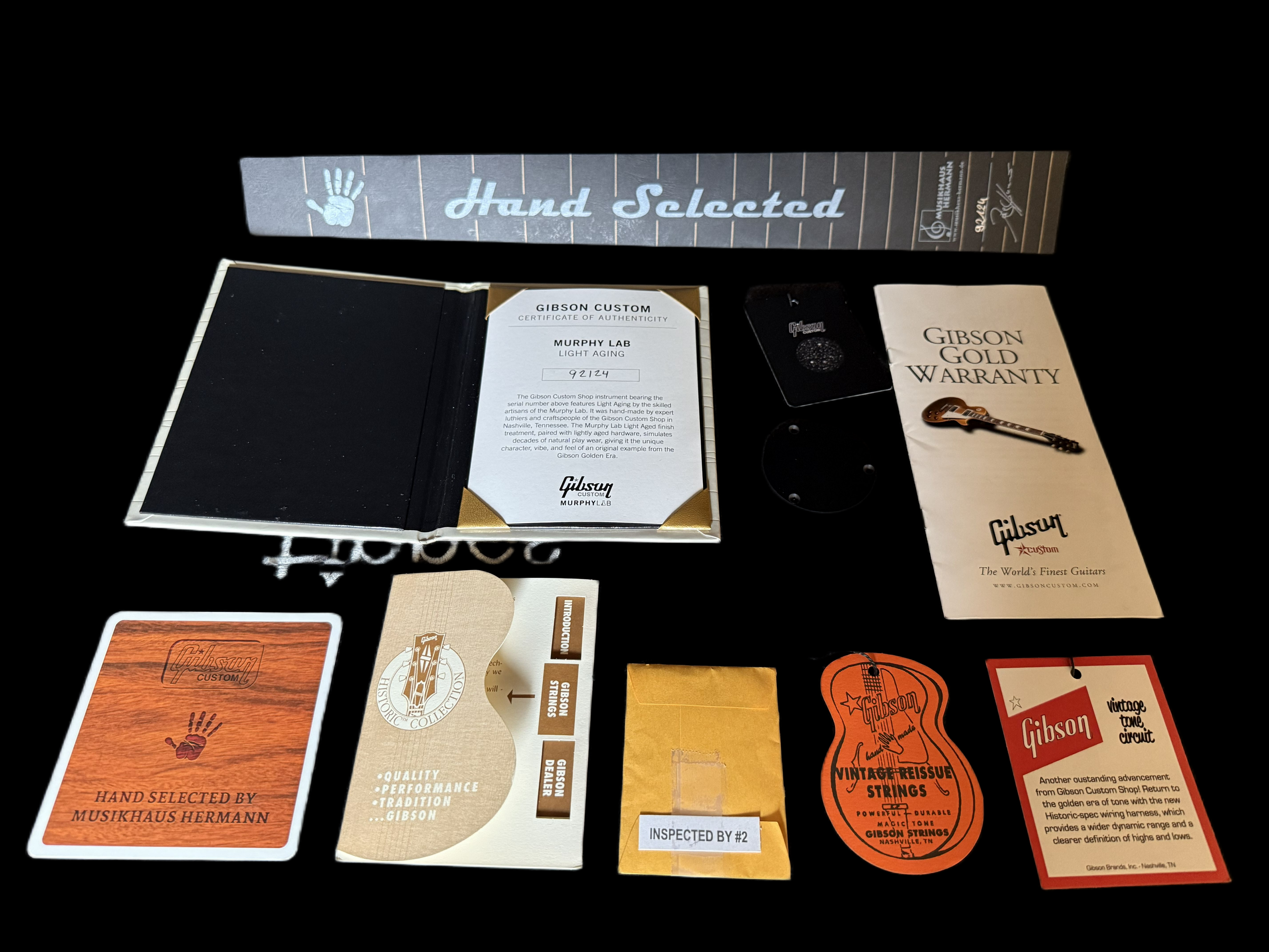 Gibson Custom Shop Les Paul 1959 Reissue Murphy Lab light aged Dirty Lemon, hand selected MHH 3,85kg