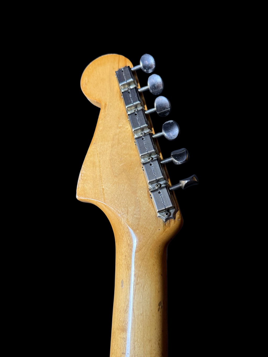 1963 Fender Jazzmaster Vintage White Matching Headstock Refinish