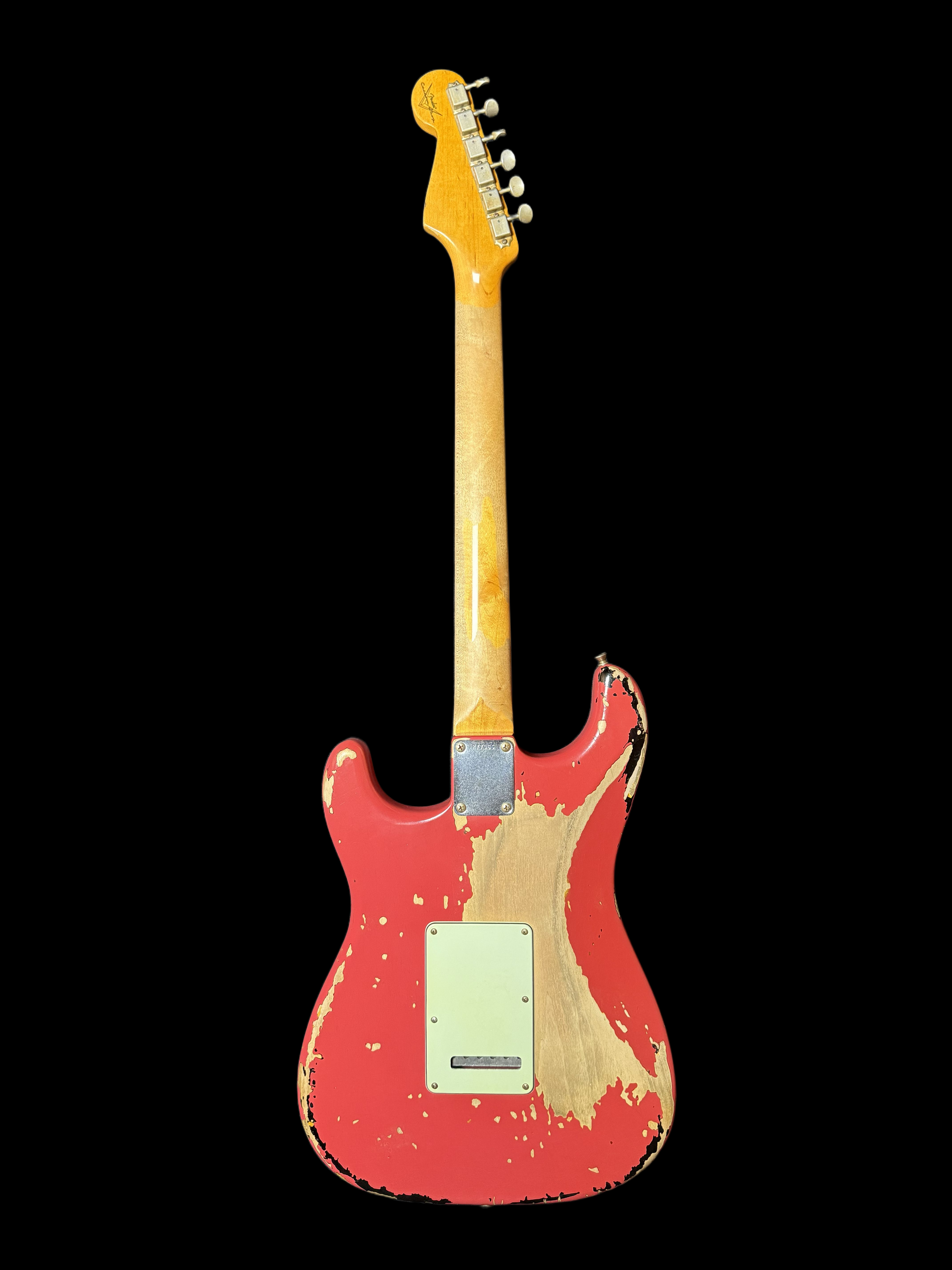 2014 Fender '63 Stratocaster Relic Michael Landau Fiesta Red over 3TSB Josefina Pickups