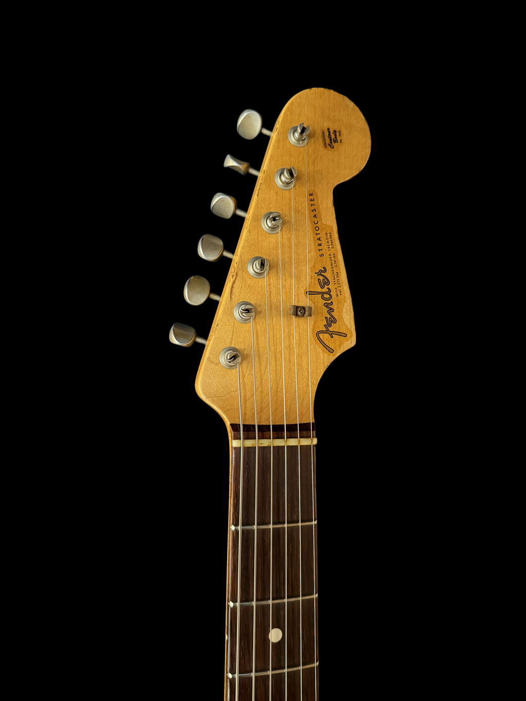 2014 Fender '63 Stratocaster Relic Michael Landau Fiesta Red over 3TSB Josefina Pickups