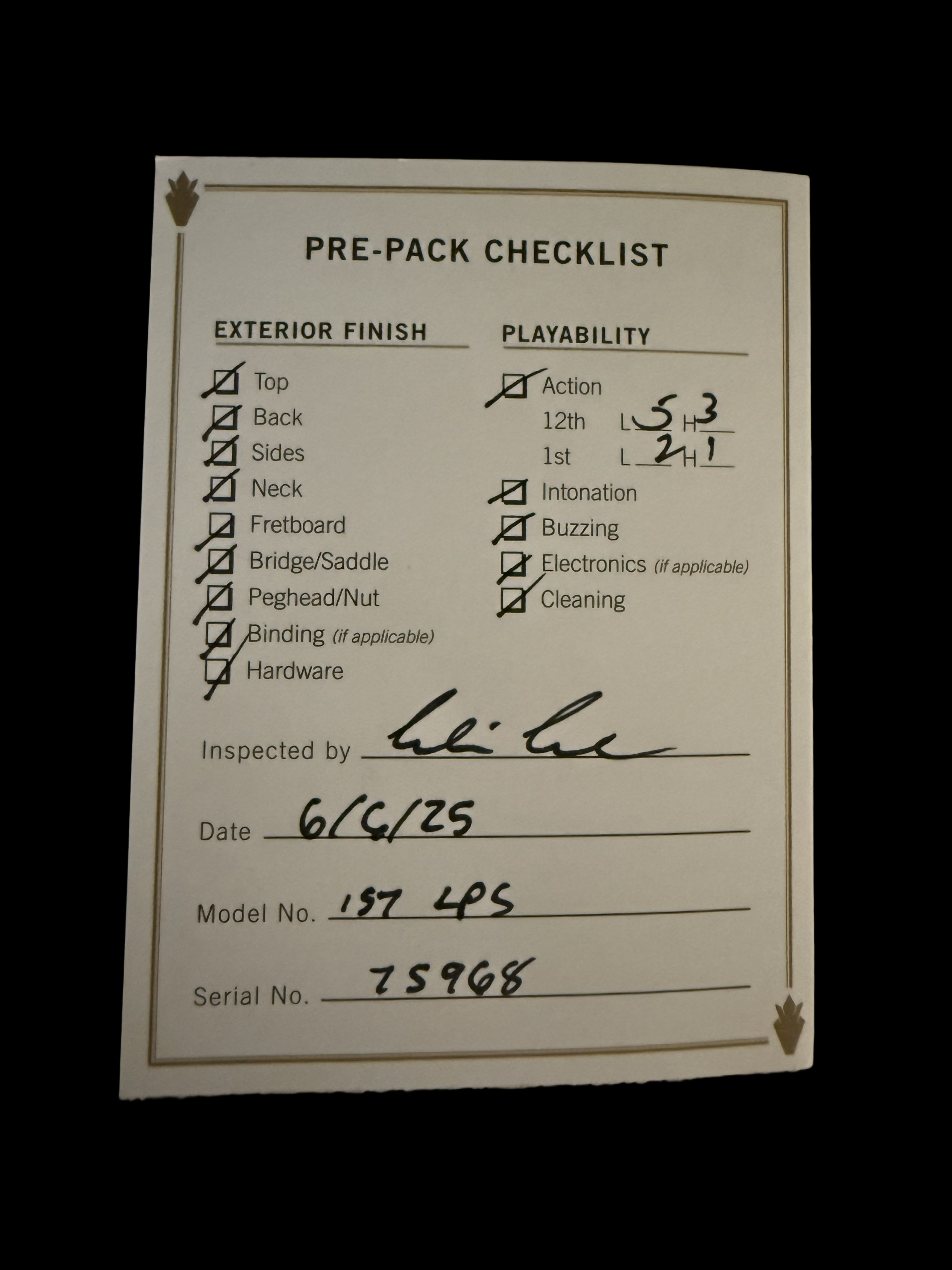 2025 Gibson Les Paul 1957 Goldtop Darkback Reissue *Double Gold* Murphy Lab light aged 3,75kg